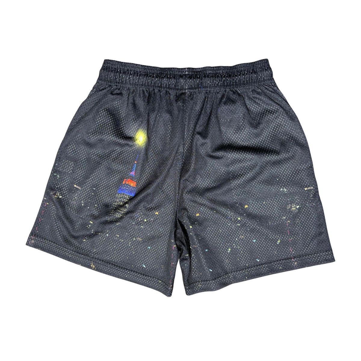 Eric Emanuel Black, Skyline Blue & Orange Shorts