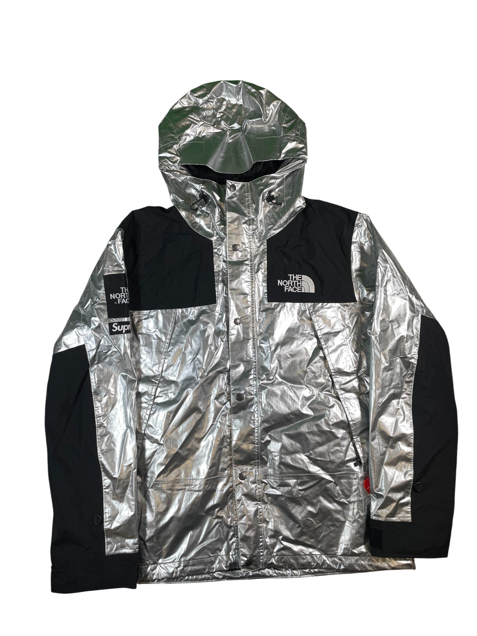 Supreme TNF Silver Metalic Jacket