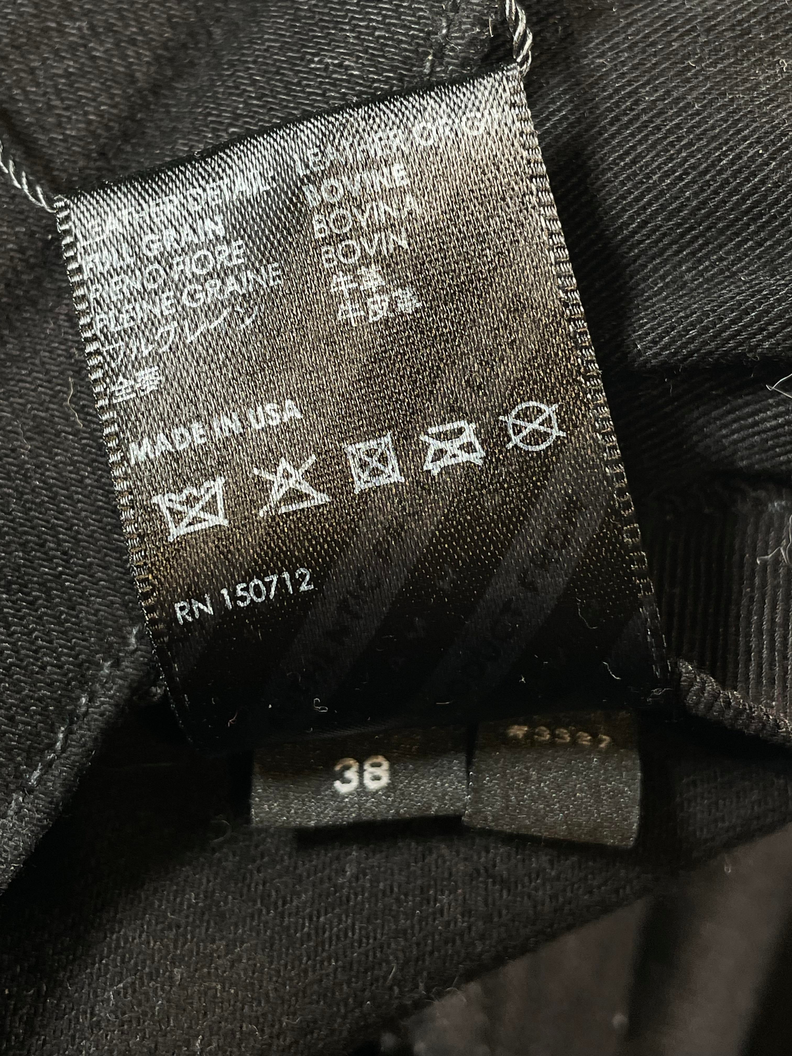 Amiri MX1 Gold Patch Black Jeans