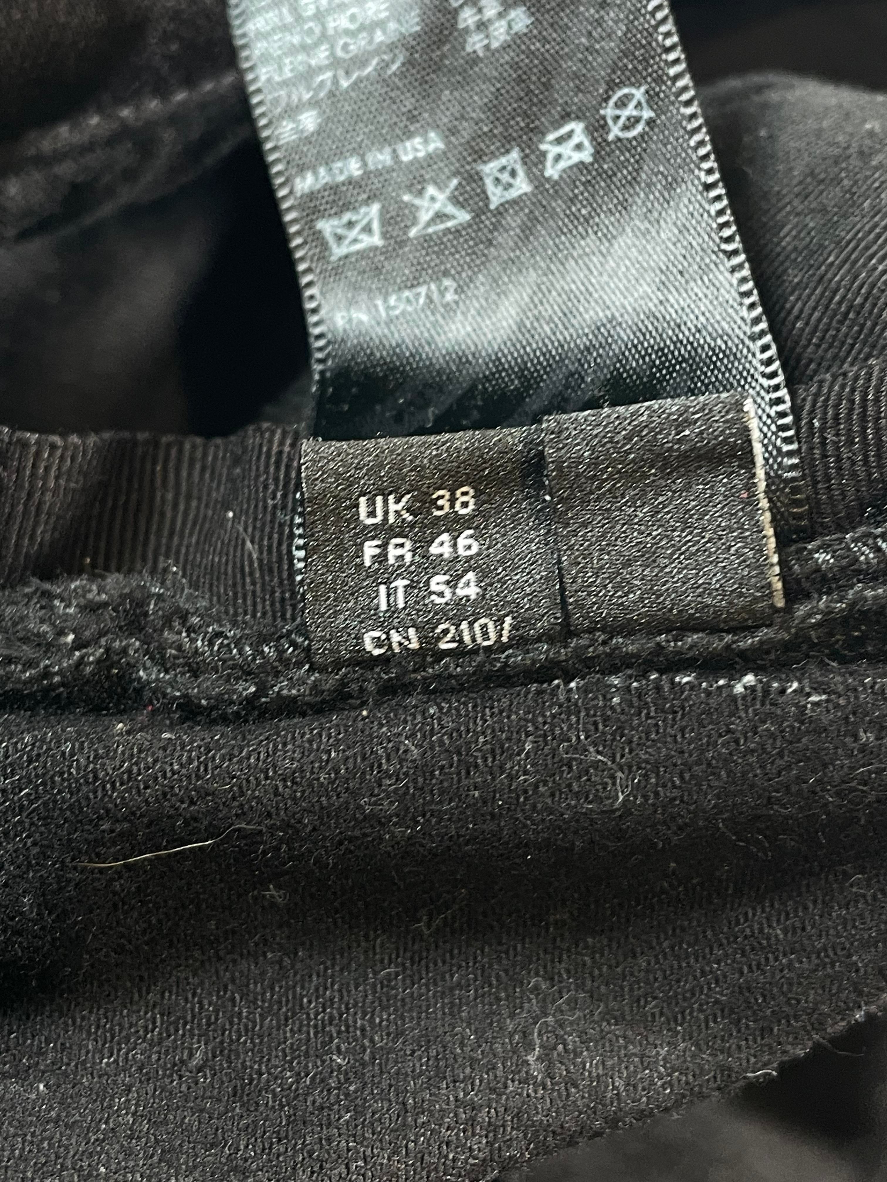 Amiri MX1 Gold Patch Black Jeans