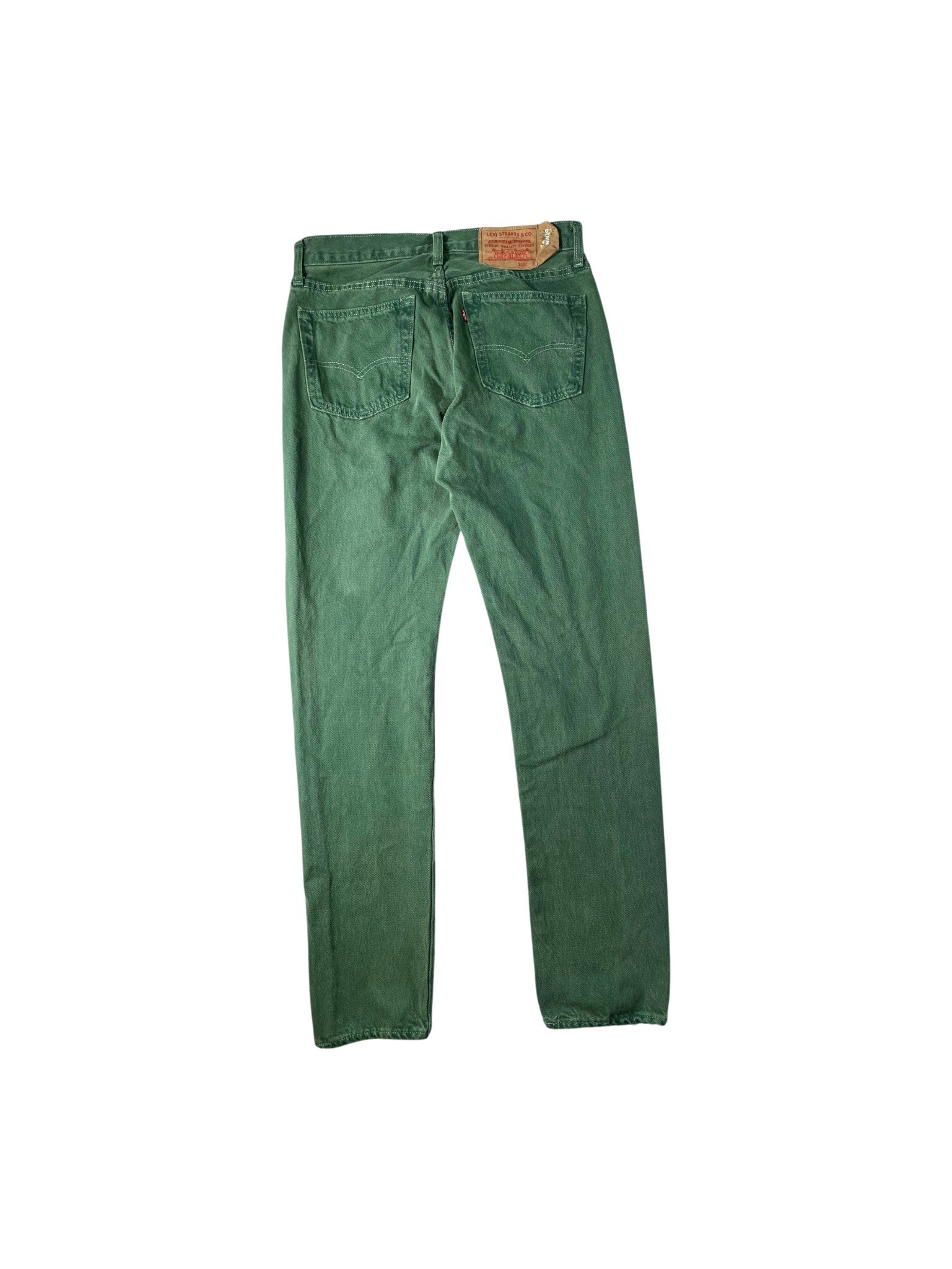 Denim Tears Plain Green Jeans