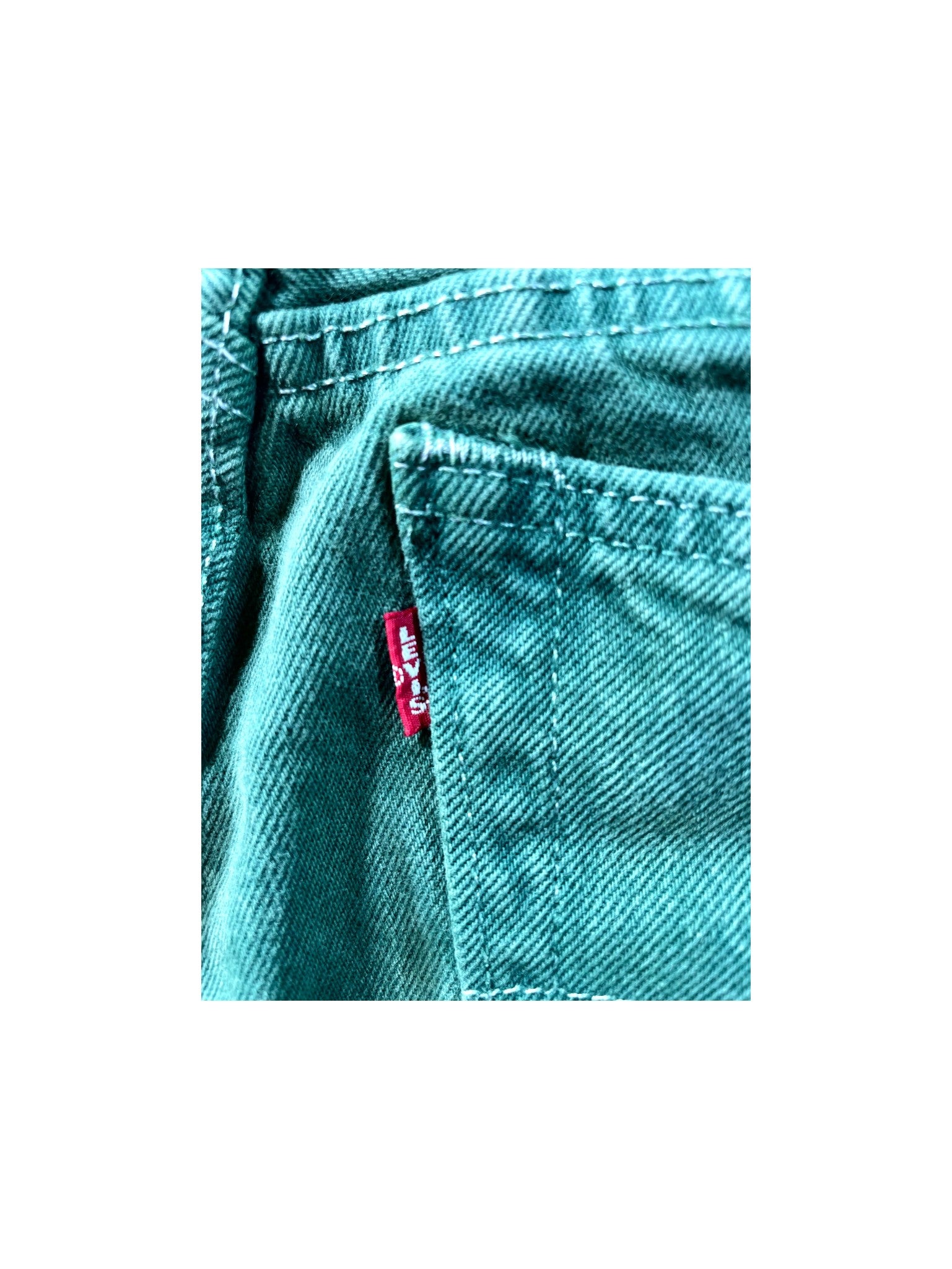 Denim Tears Plain Green Jeans