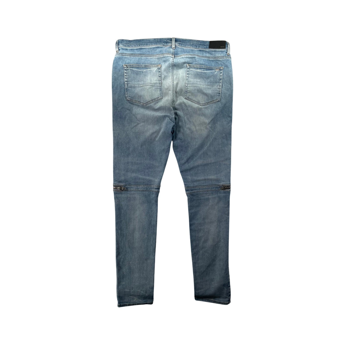 Amiri "MX2" Camo Light Wash Jeans