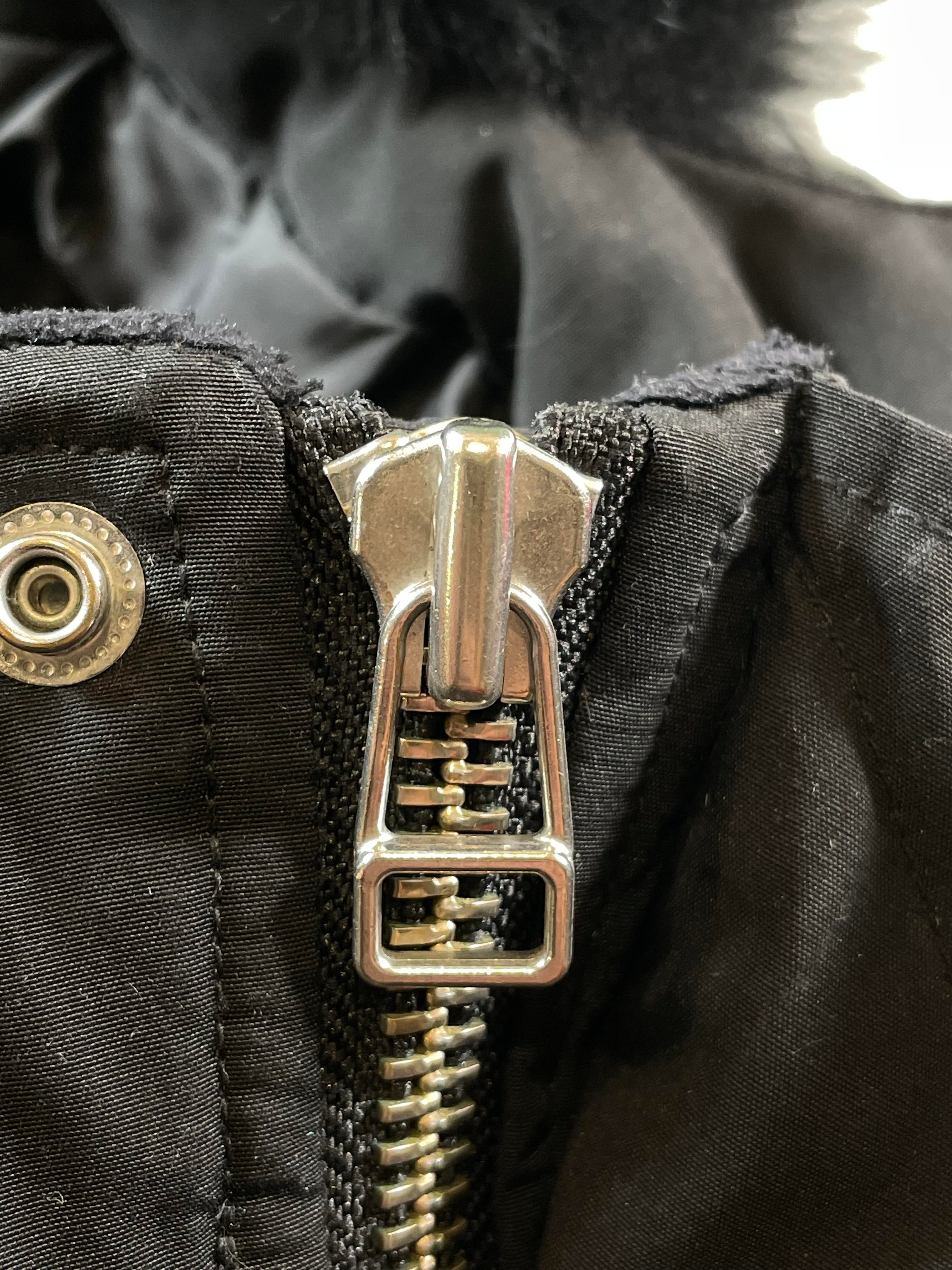 Moose Knuckles Black Bomber (Kids) Jacket