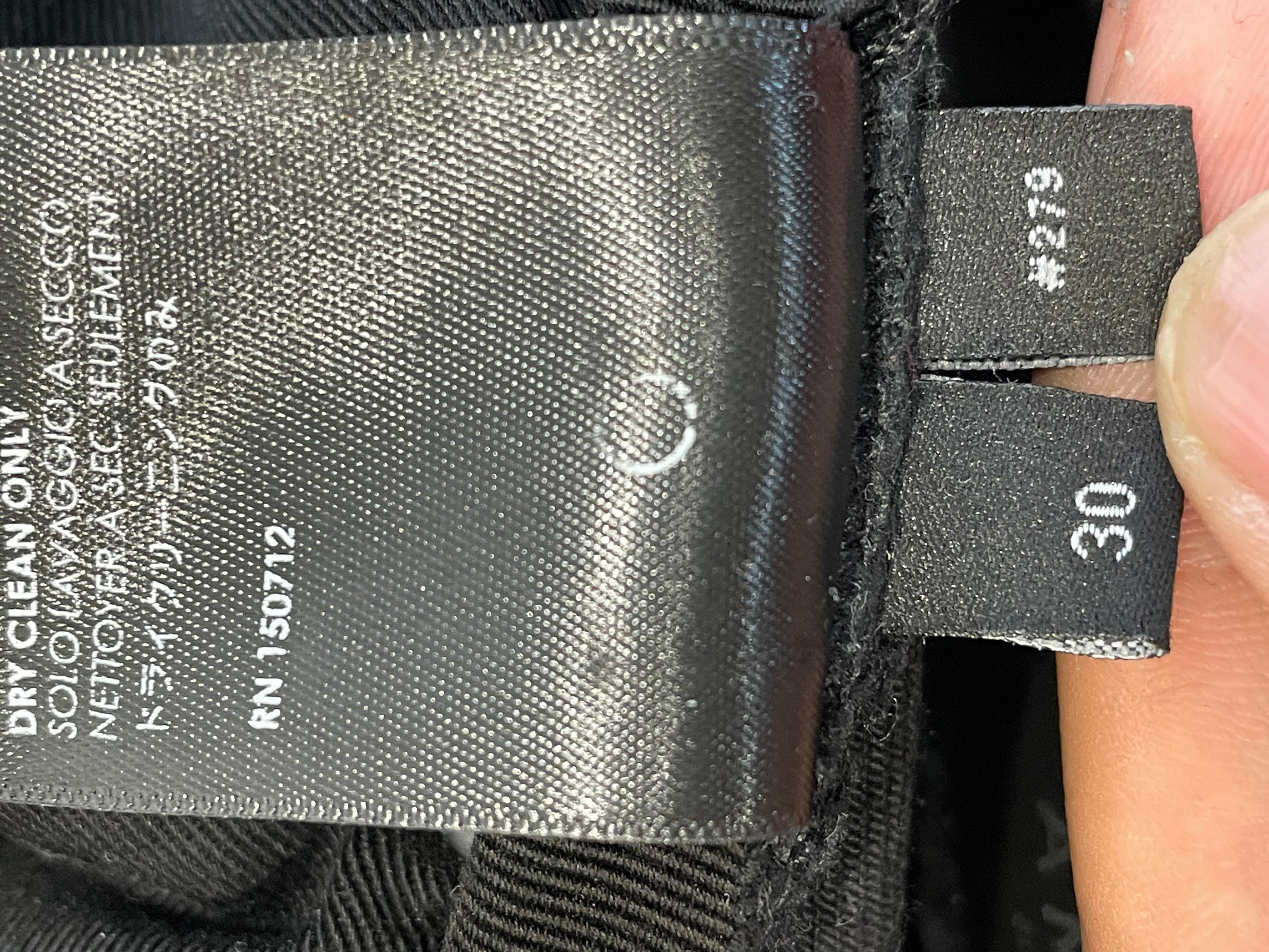 Amiri Jeans Swan Patch Black Used 30