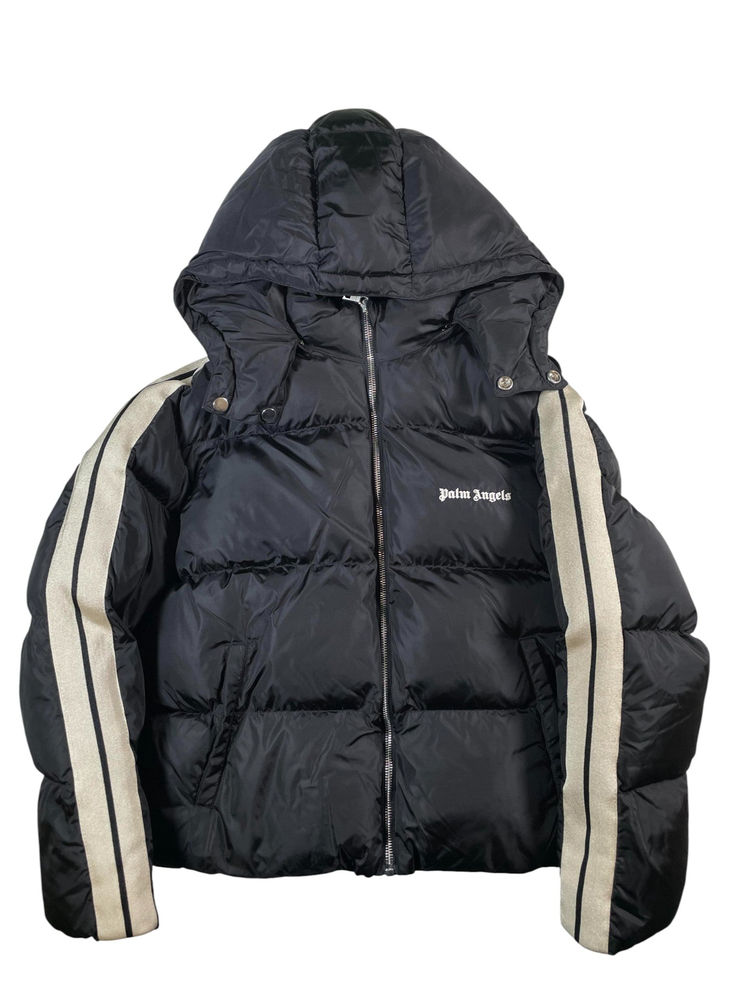 Palm Angels Black & Cream Jacket