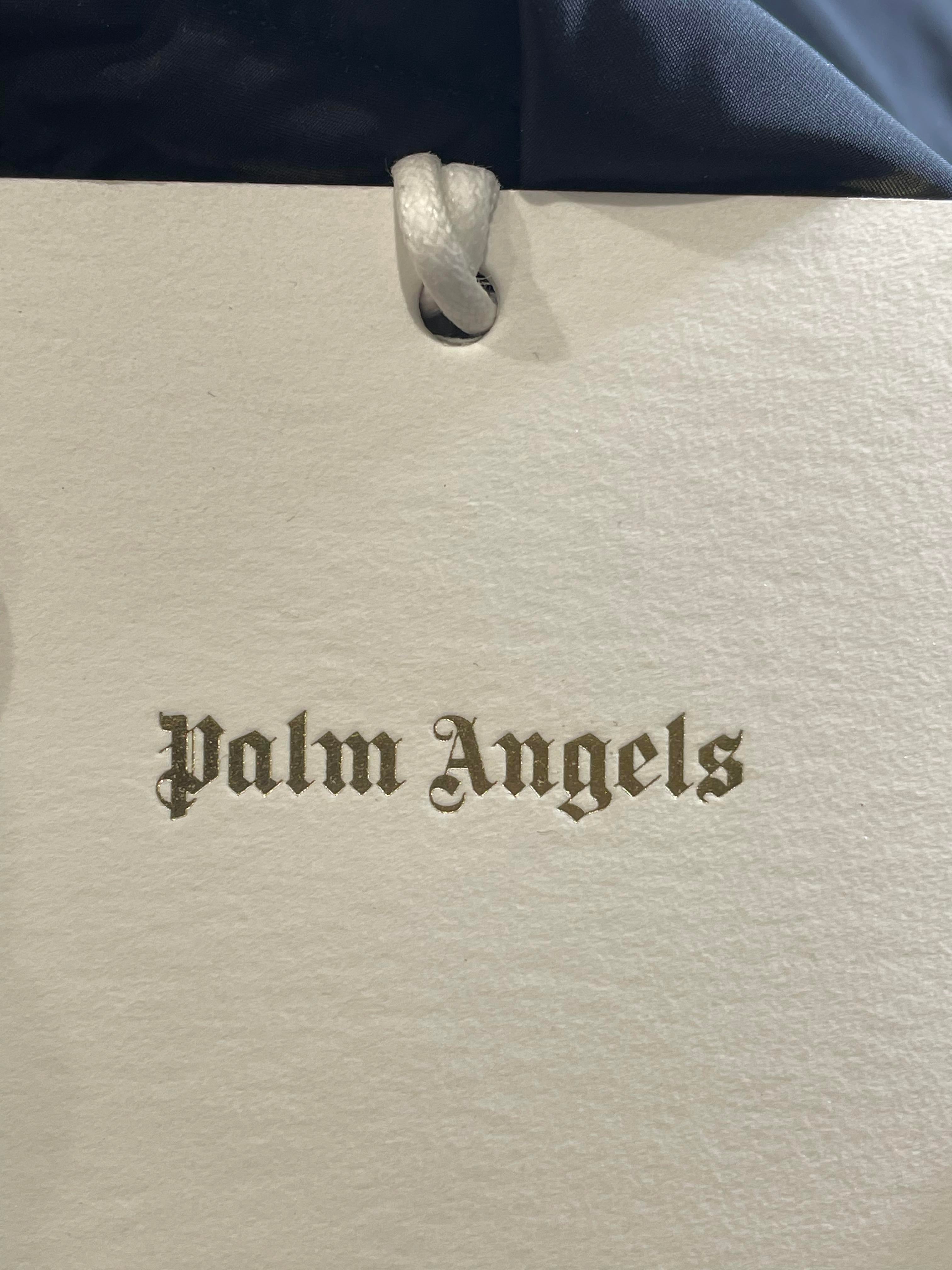 Palm Angels Black & Cream Jacket
