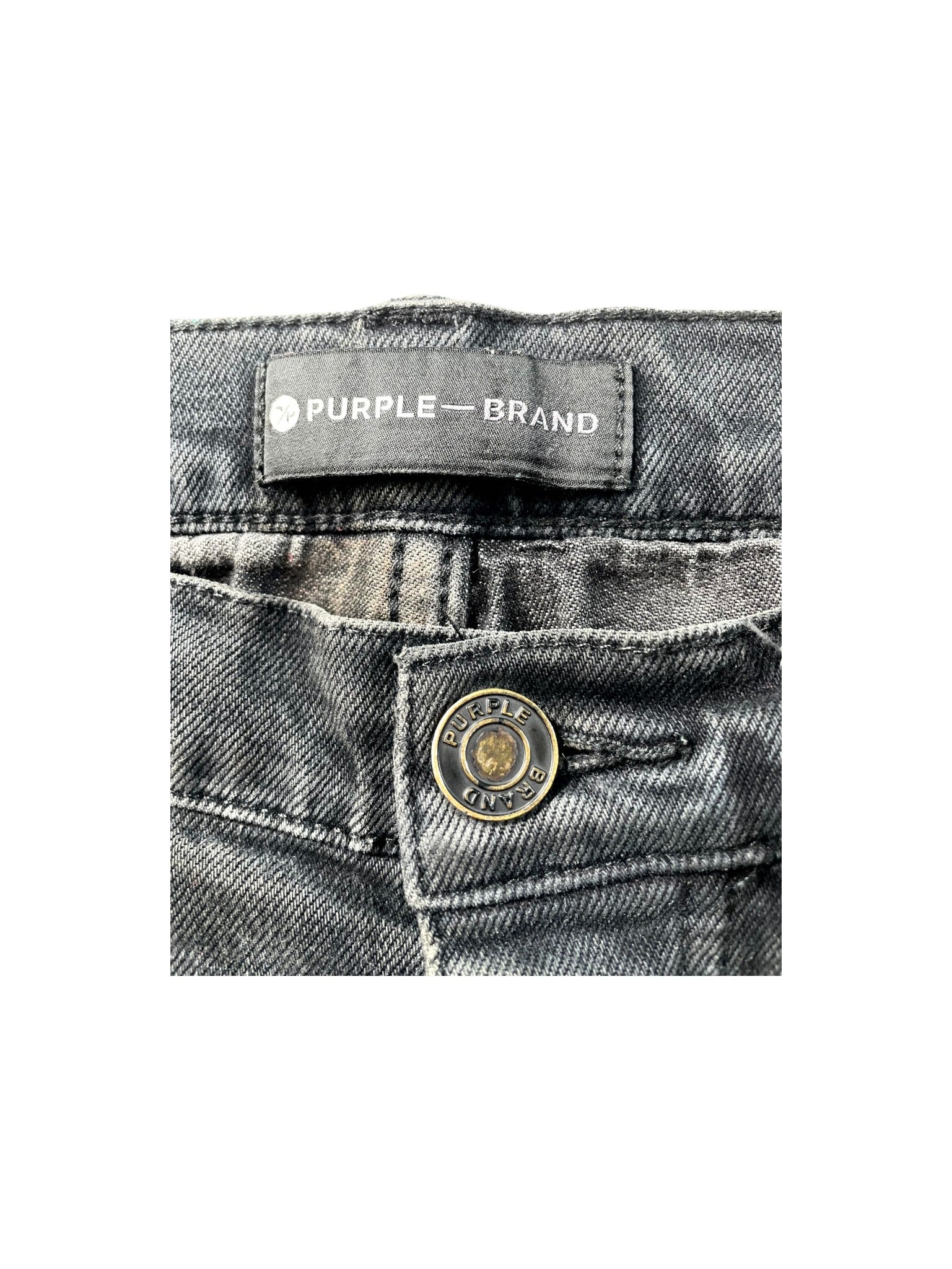 Purple Brand Black Jeans