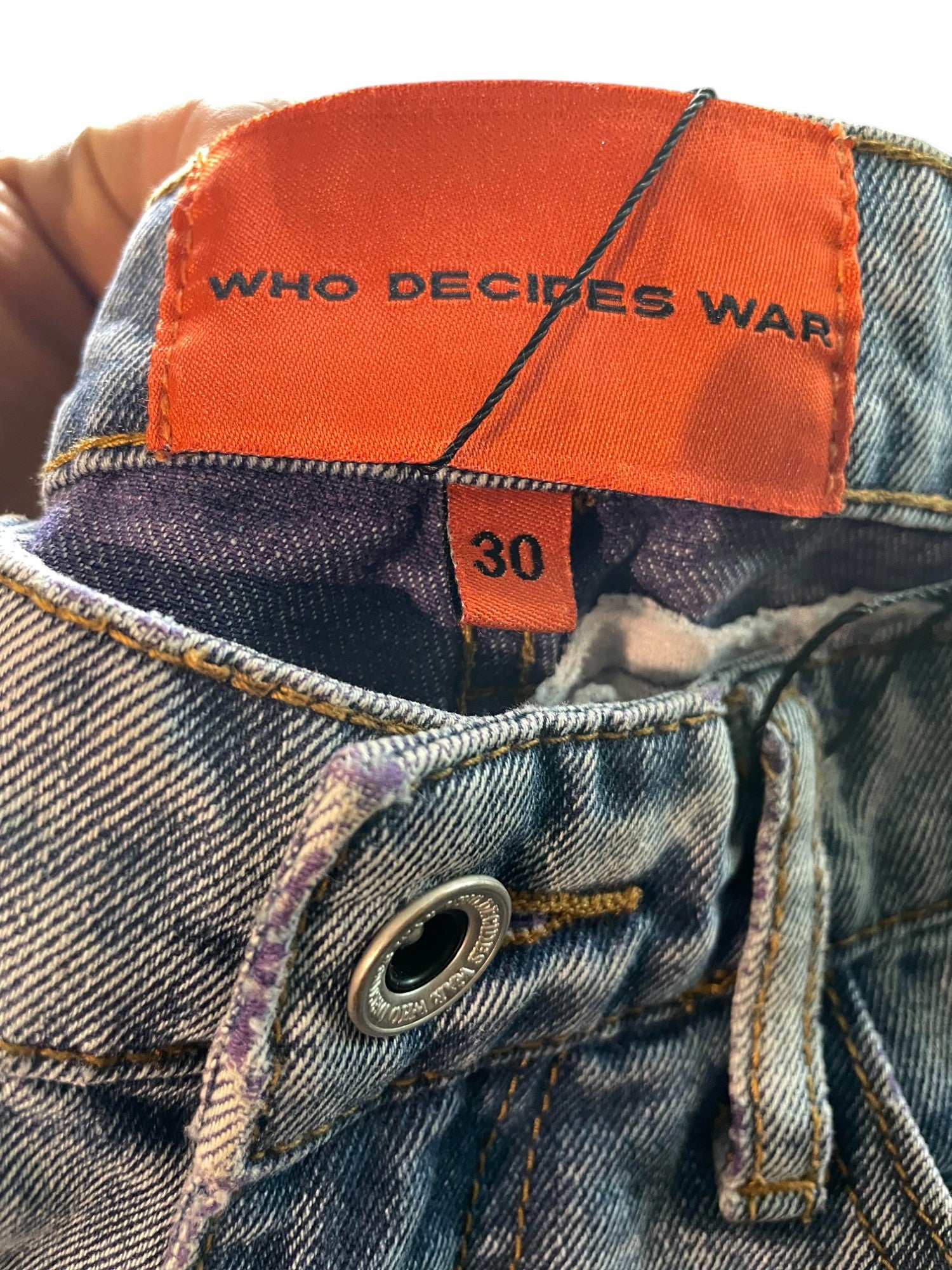 WDW Purple Stain Glass Jeans