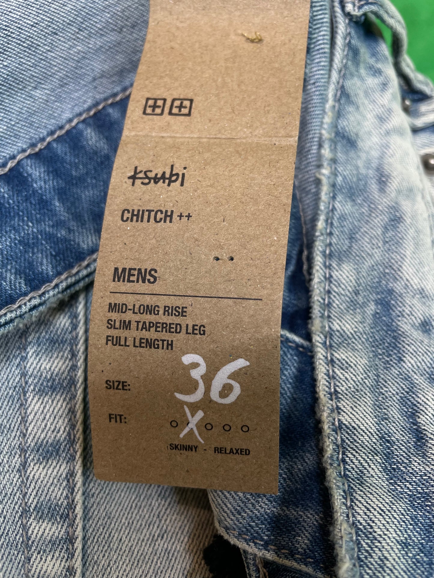 Ksubi KSUBI World Light Wash Blue Jeans