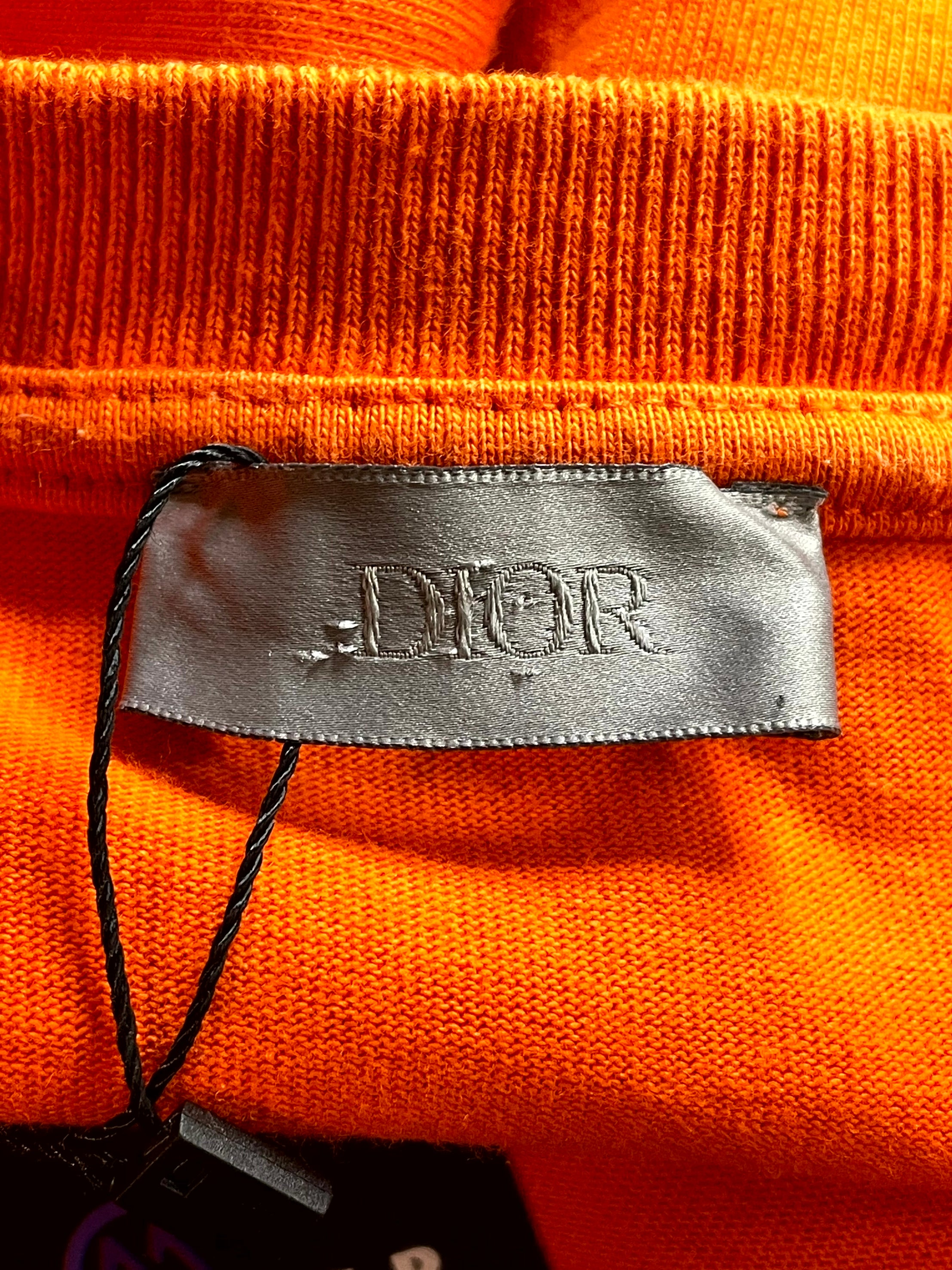 Dior 'CD Icon' T-Shirt Orange