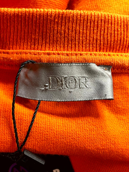 Dior 'CD Icon' T-Shirt Orange