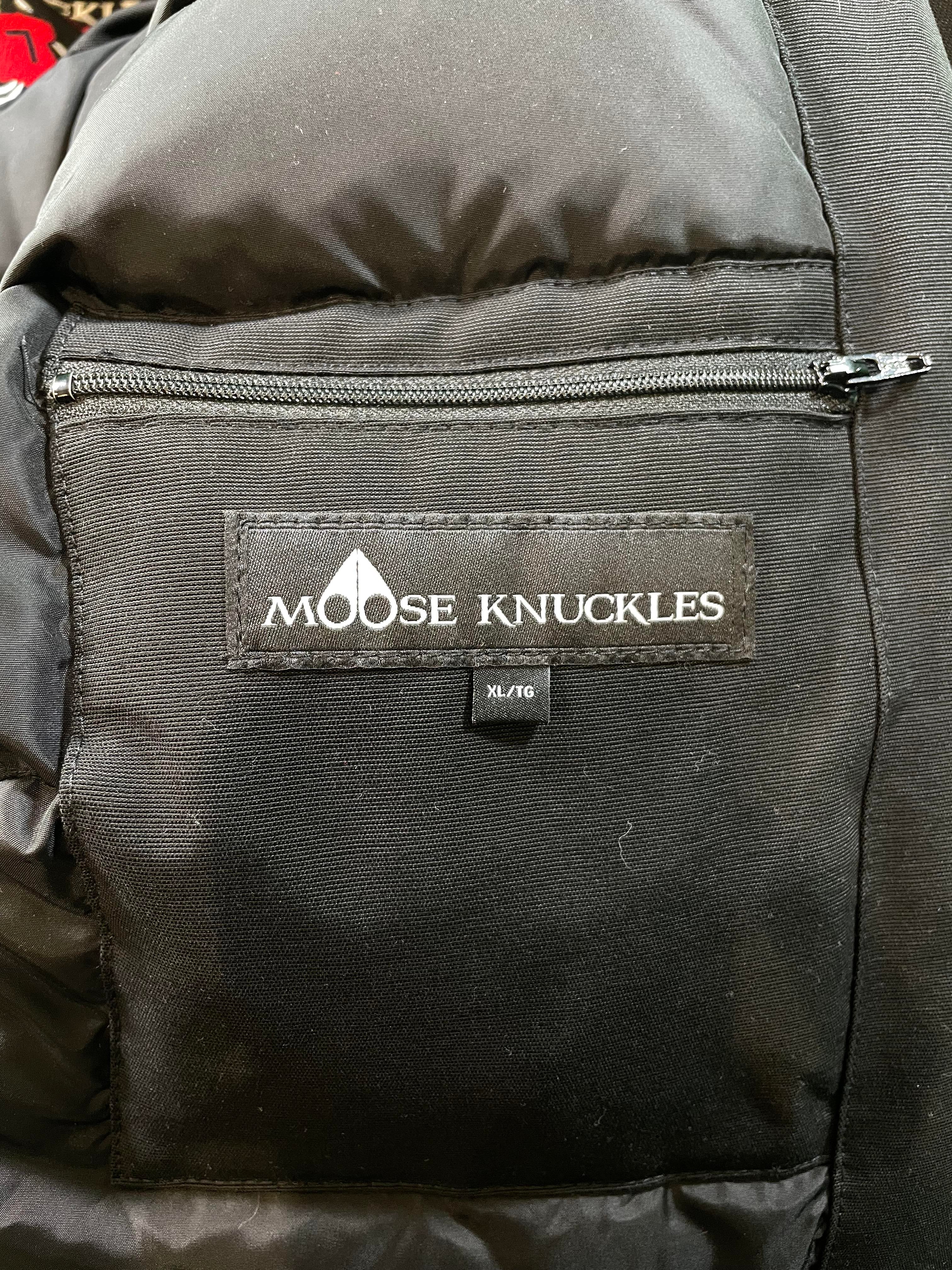 Moose Knuckles 3Q Black Black Fur Jacket