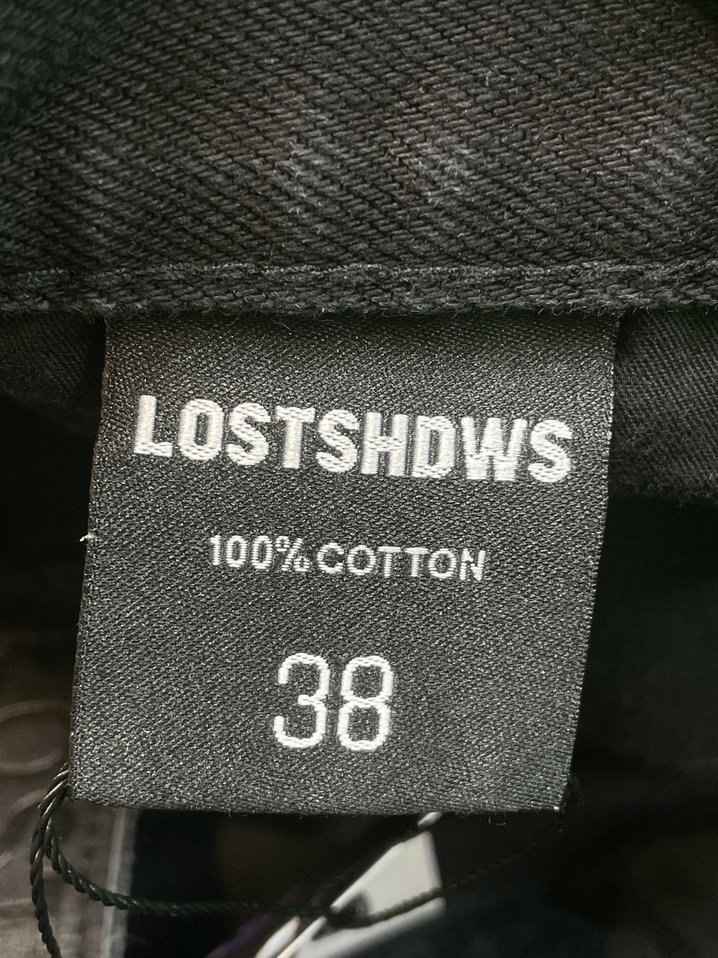 LOSTSHDWS Black & Green Jeans