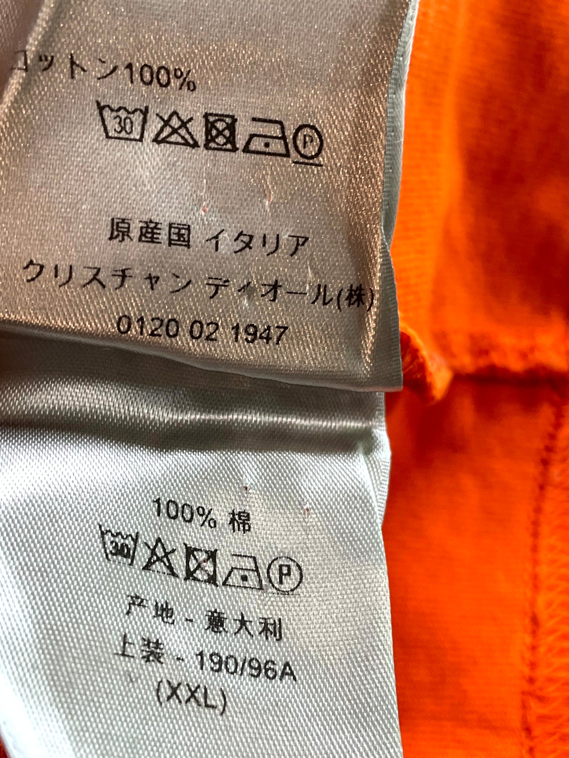 Dior 'CD Icon' T-Shirt Orange