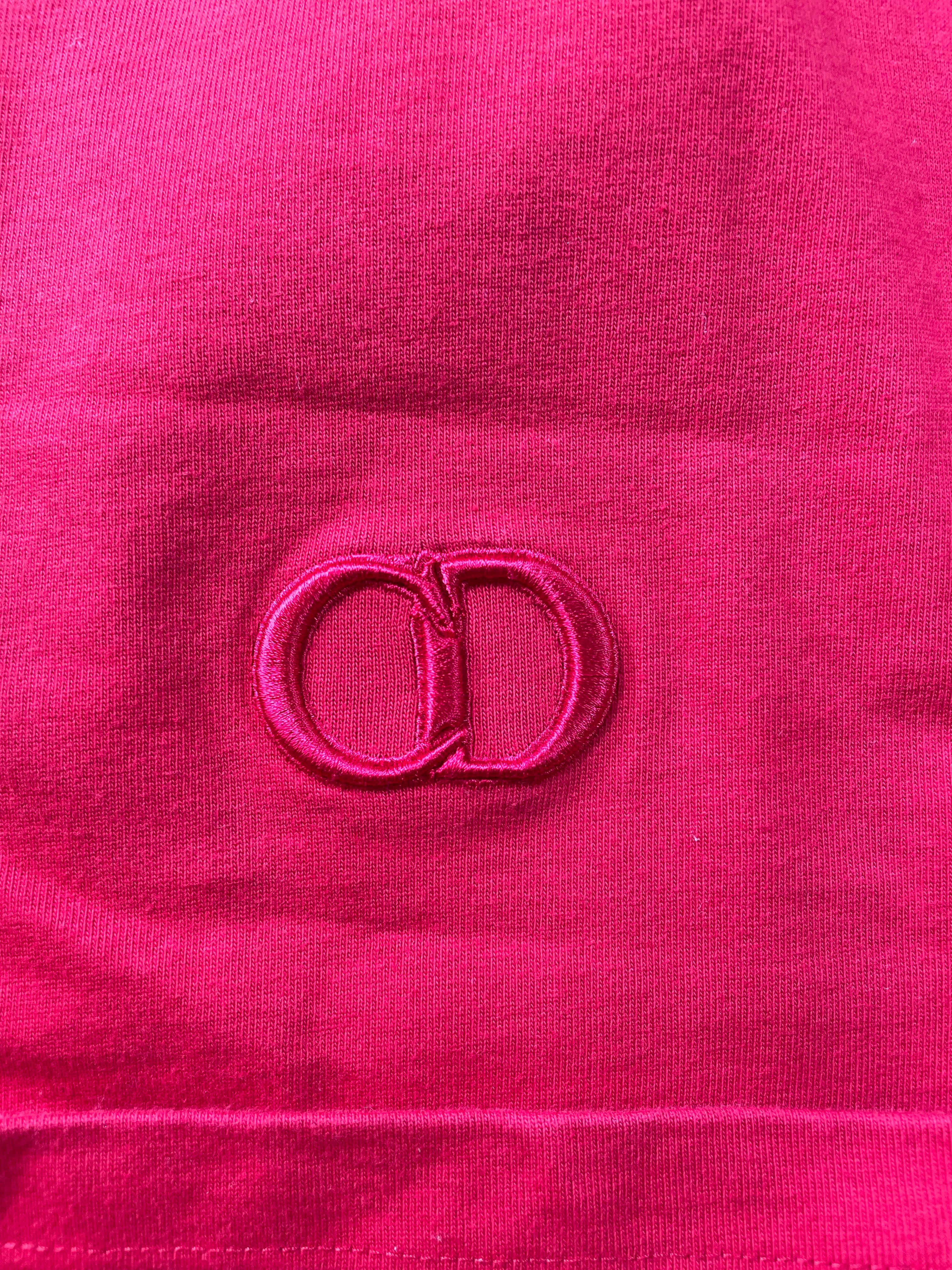 Dior CD Icon Red Tee