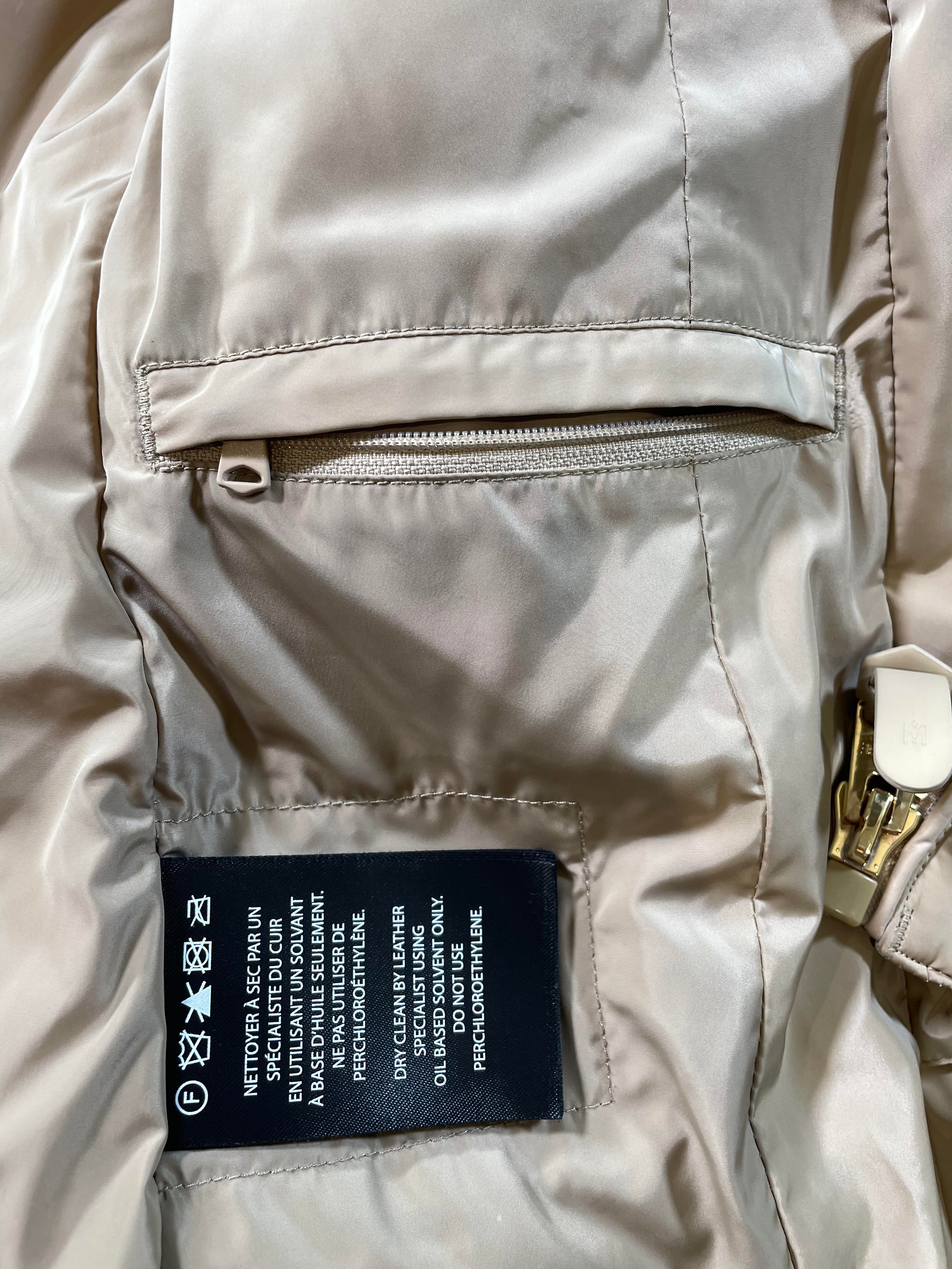 Mackage Adali Brown Fur Beige Jacket
