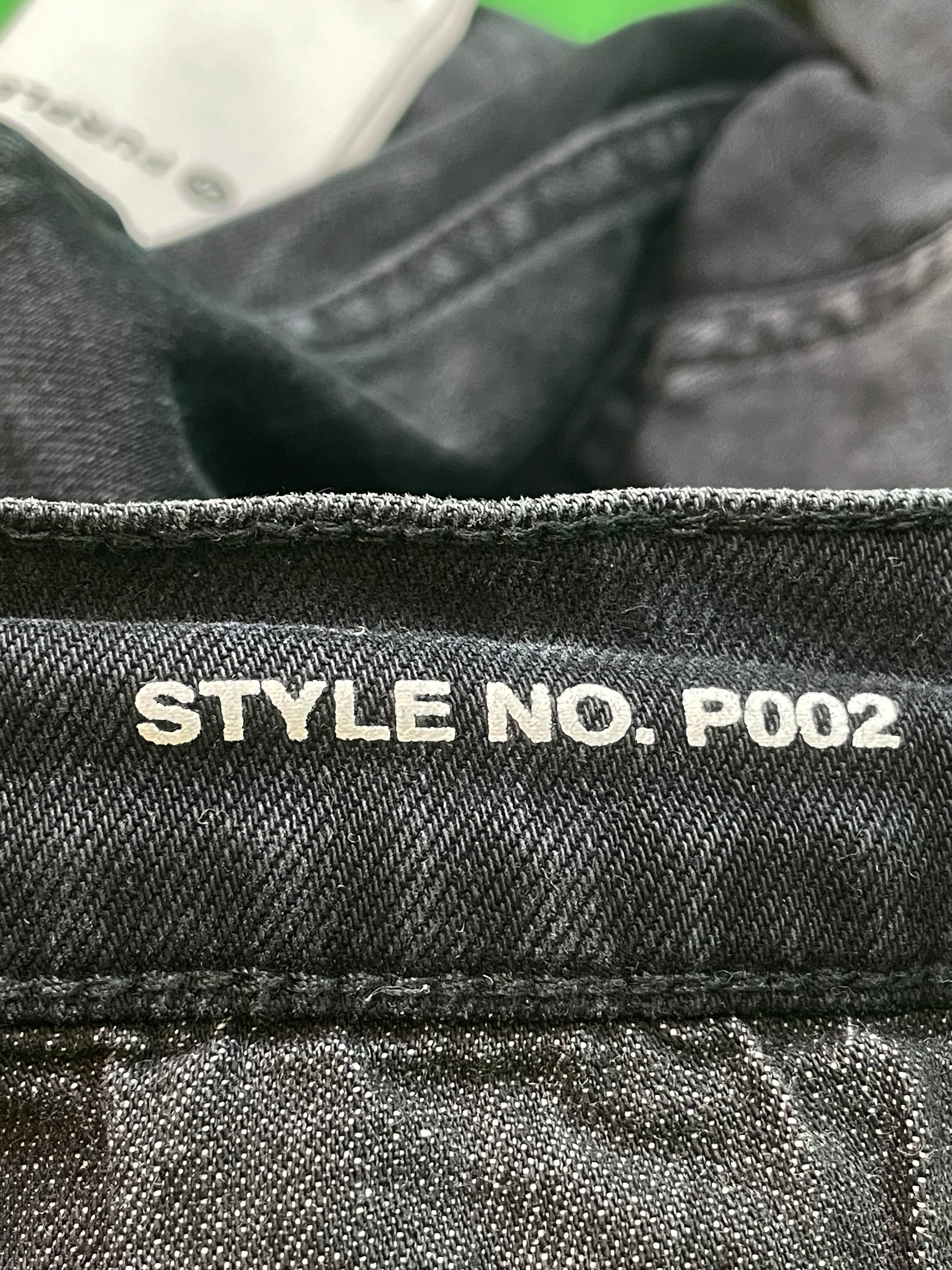 Purple Brand Knee Rip Black Jeans