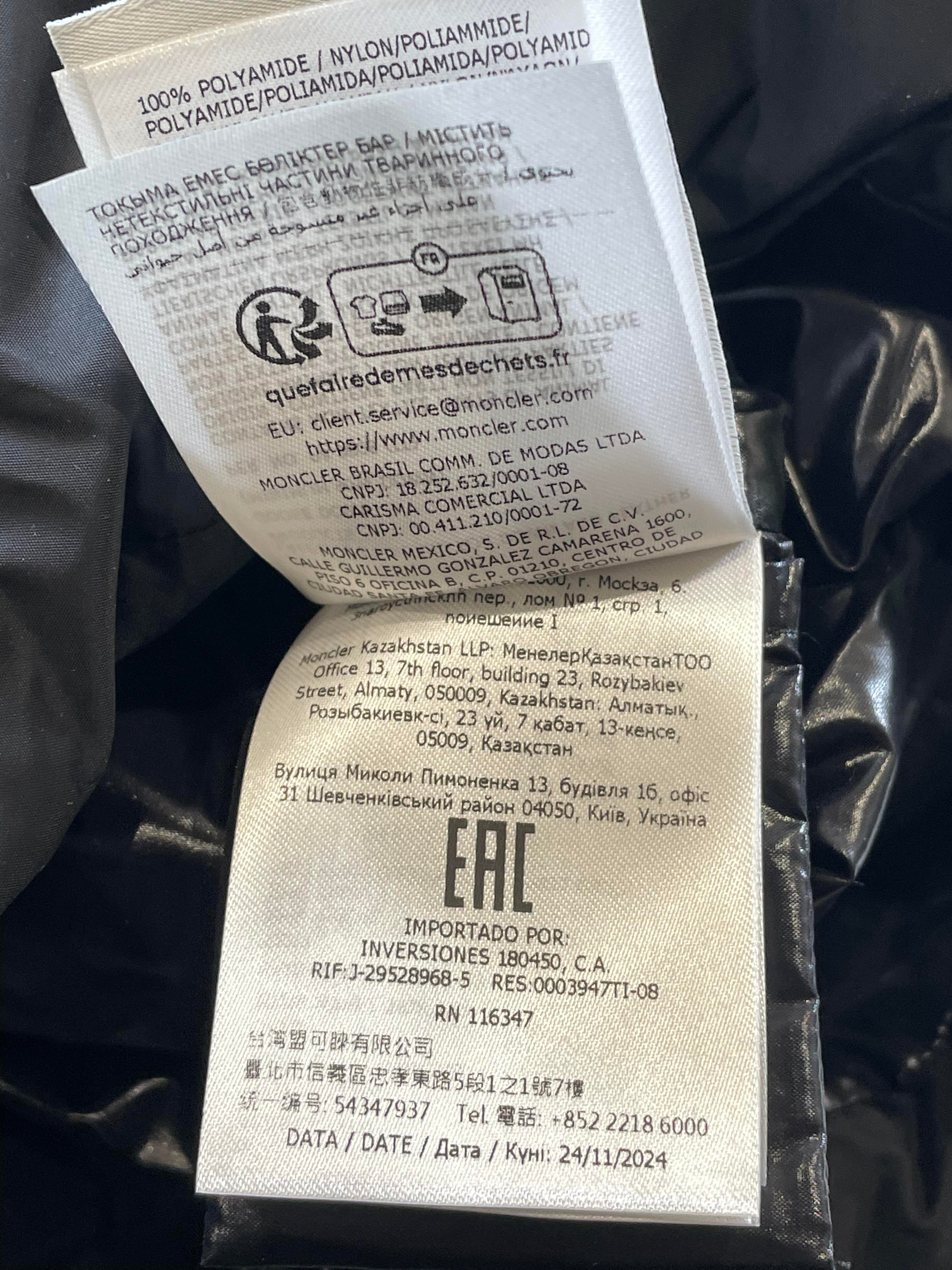Moncler Montcla Black Jacket