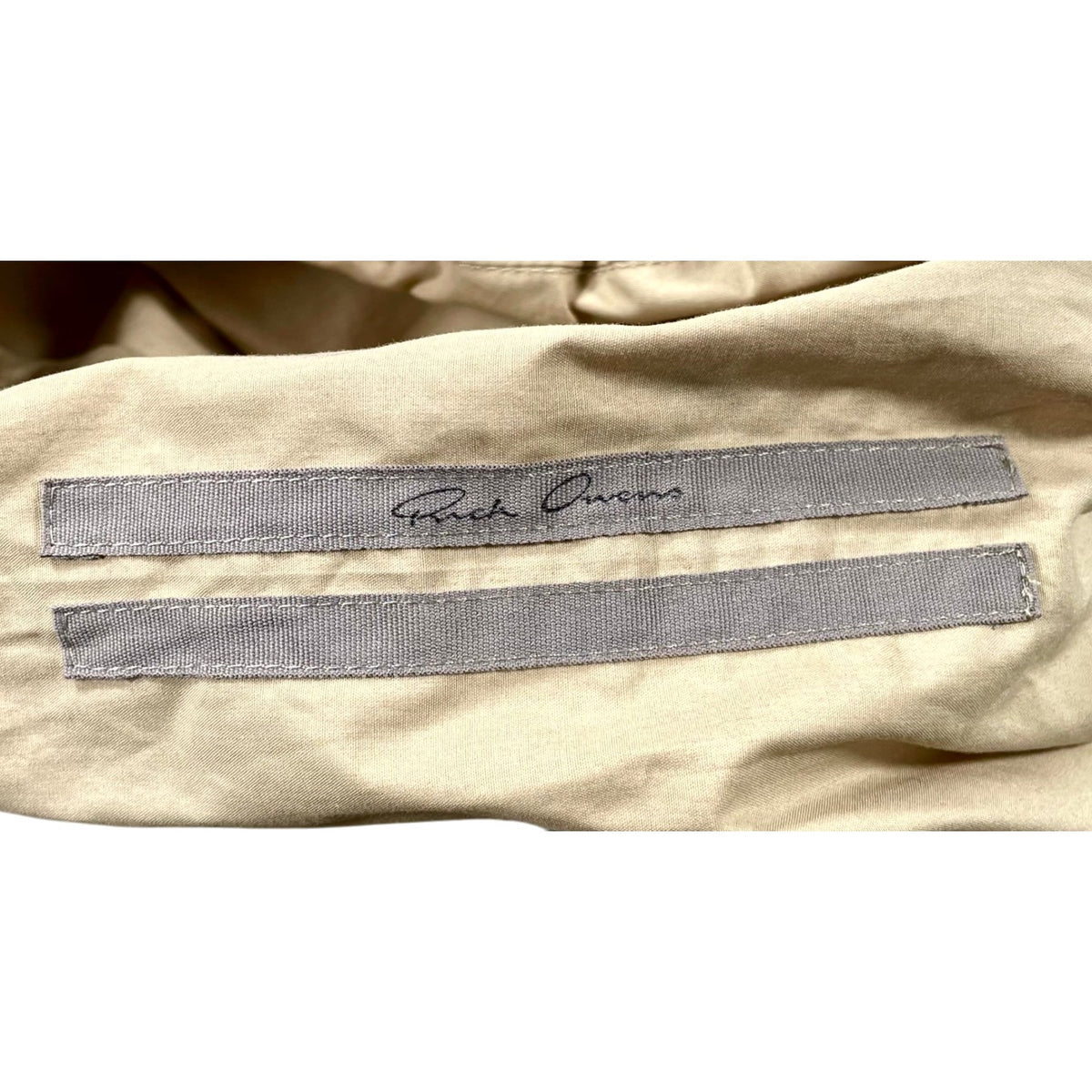 Rick Owens Cargo Pods Sand Shorts