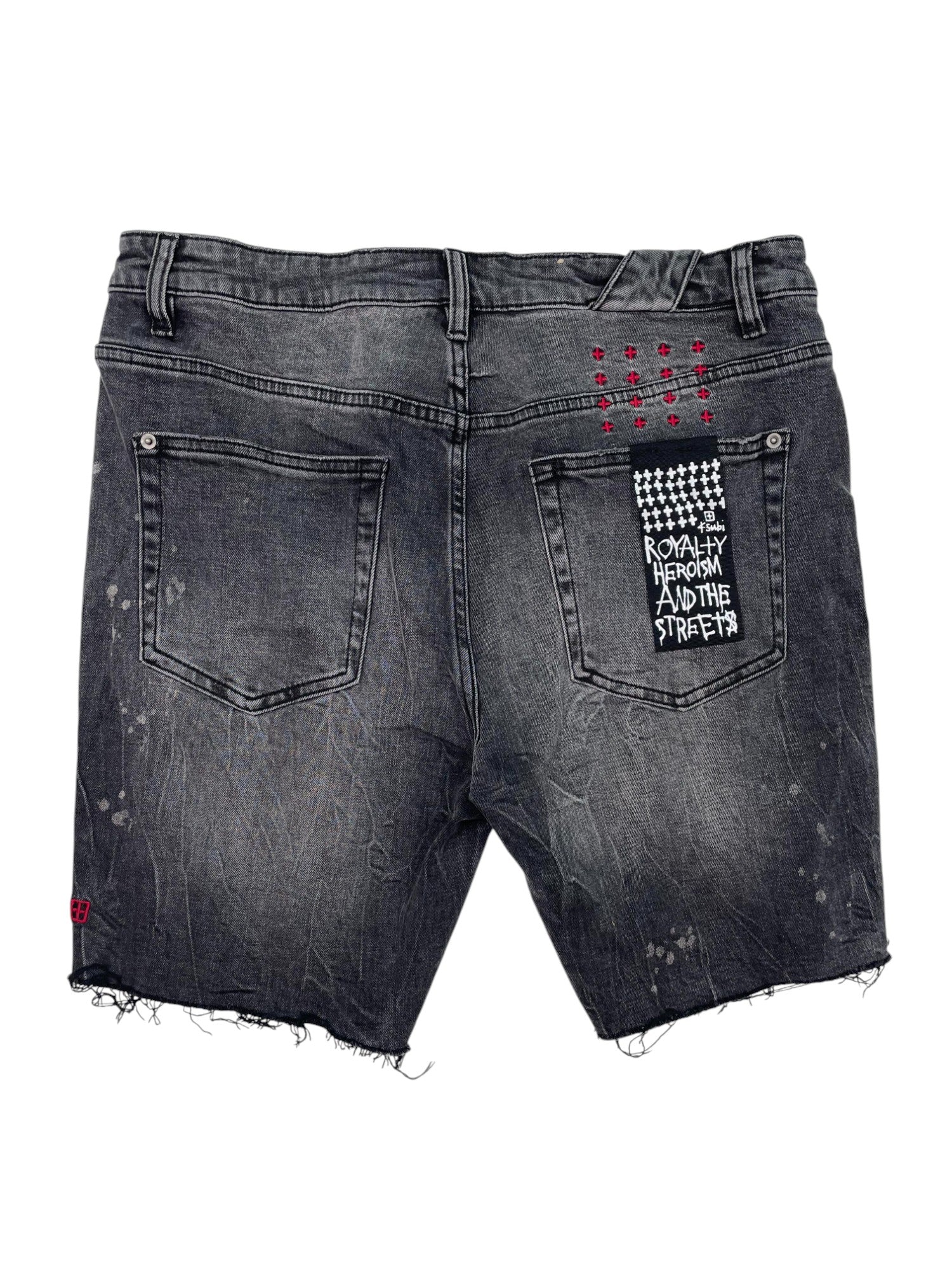 Ksubi Jeans Black Shorts