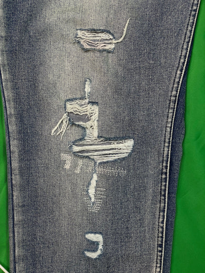 Ksubi Dark Wash Writing Blue Jeans