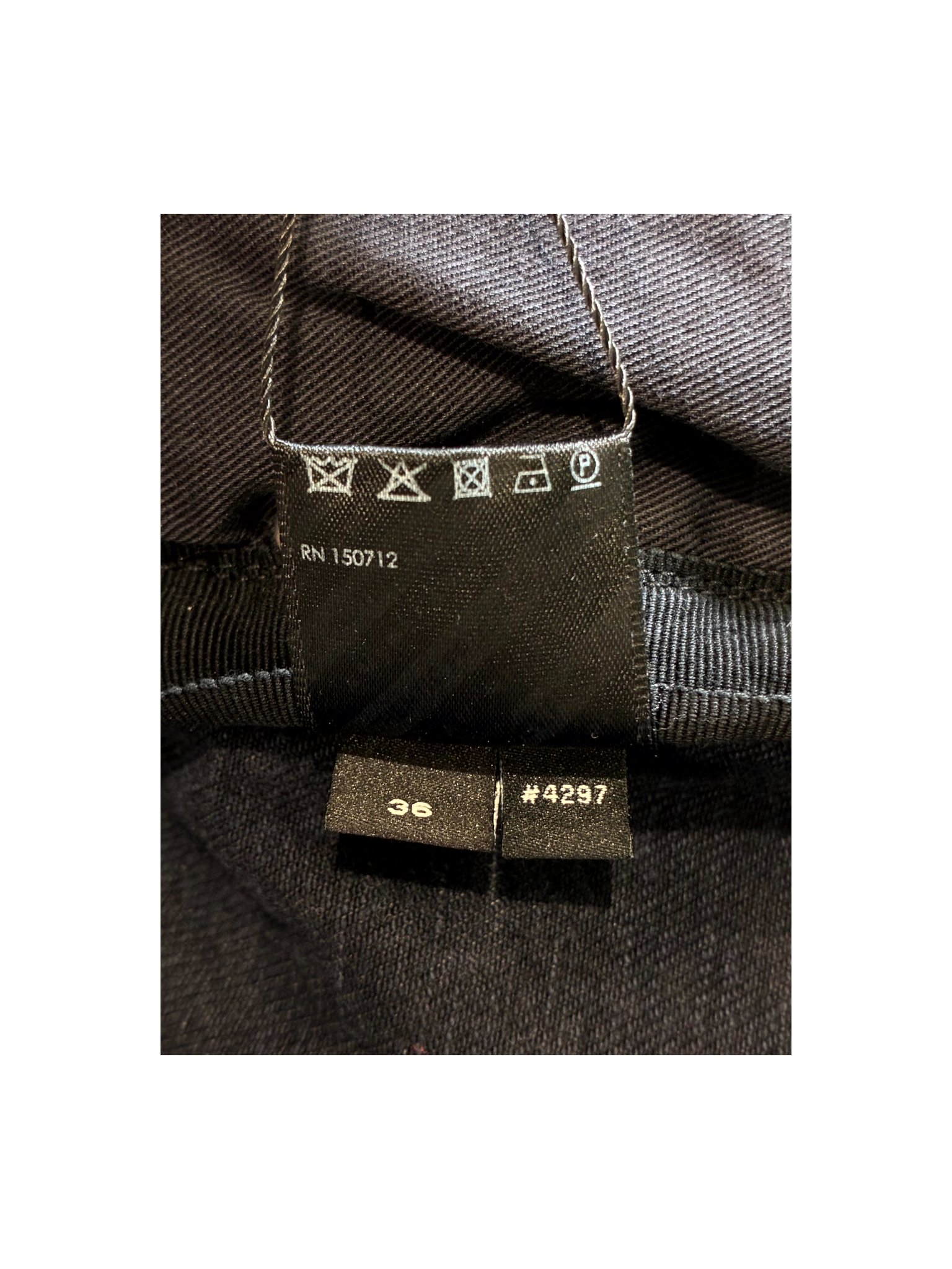 Amiri Varsity Slim Black Jeans