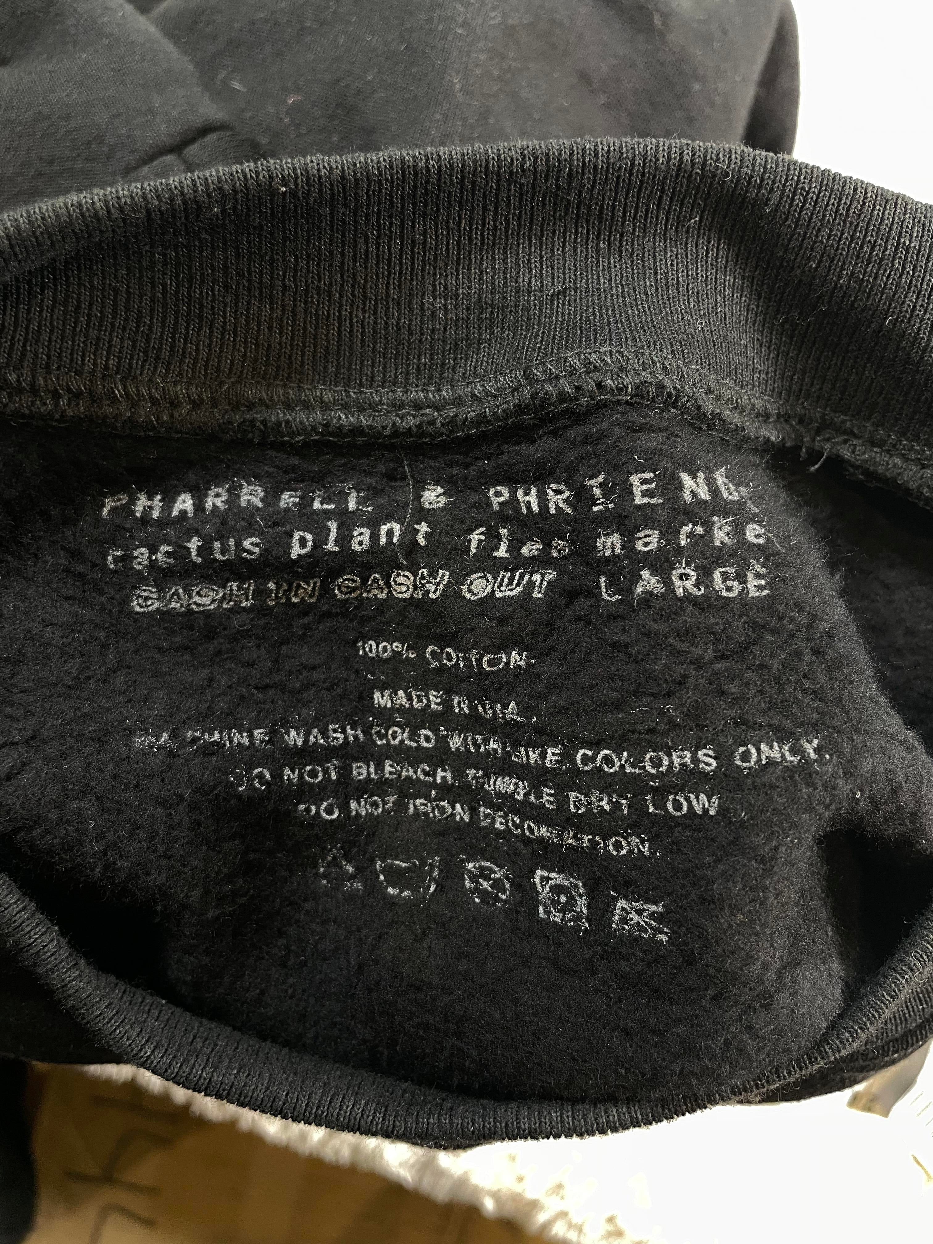 CPFM Cash In Cash Out Black Crewneck