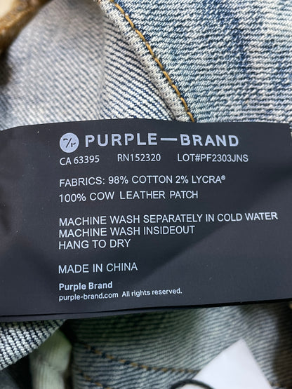 Purple Brand Light Wash Jeans