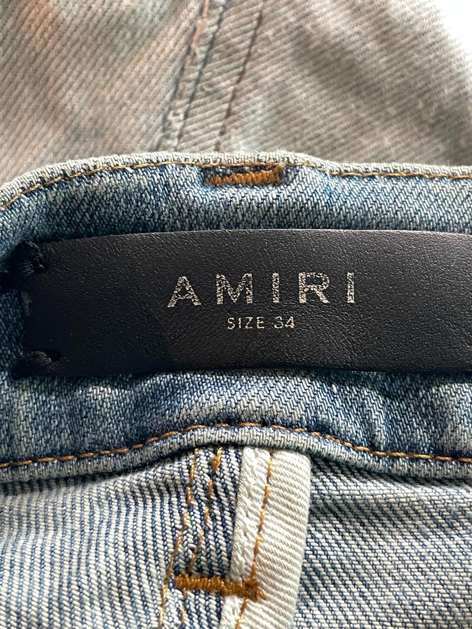 Amiri Thrasher Light Wash Jeans