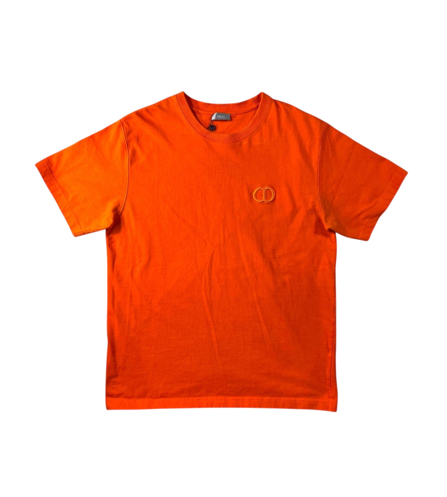 Dior "CD Logo" Orange Tee