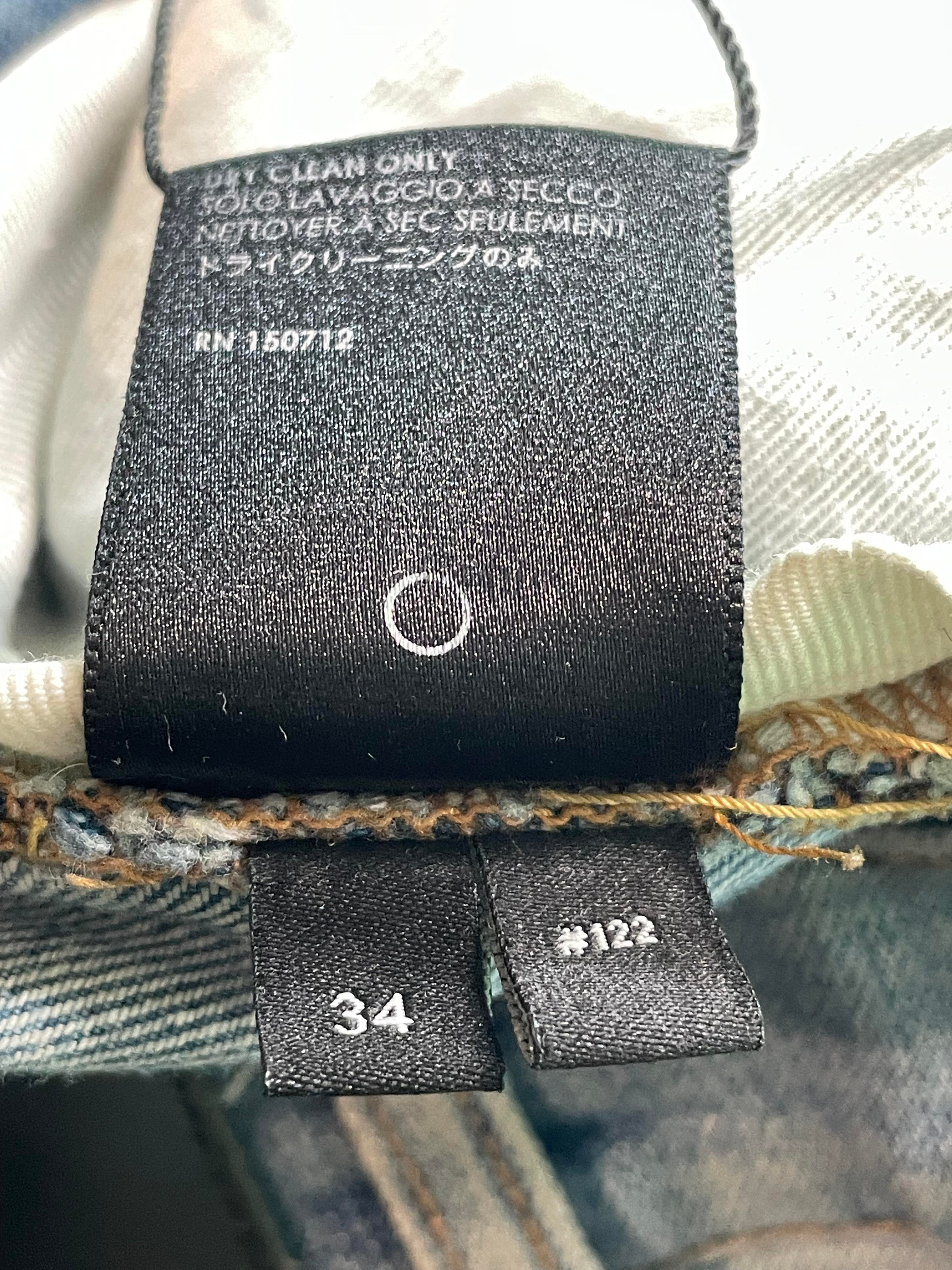 Amiri Thrasher Light Wash Jeans