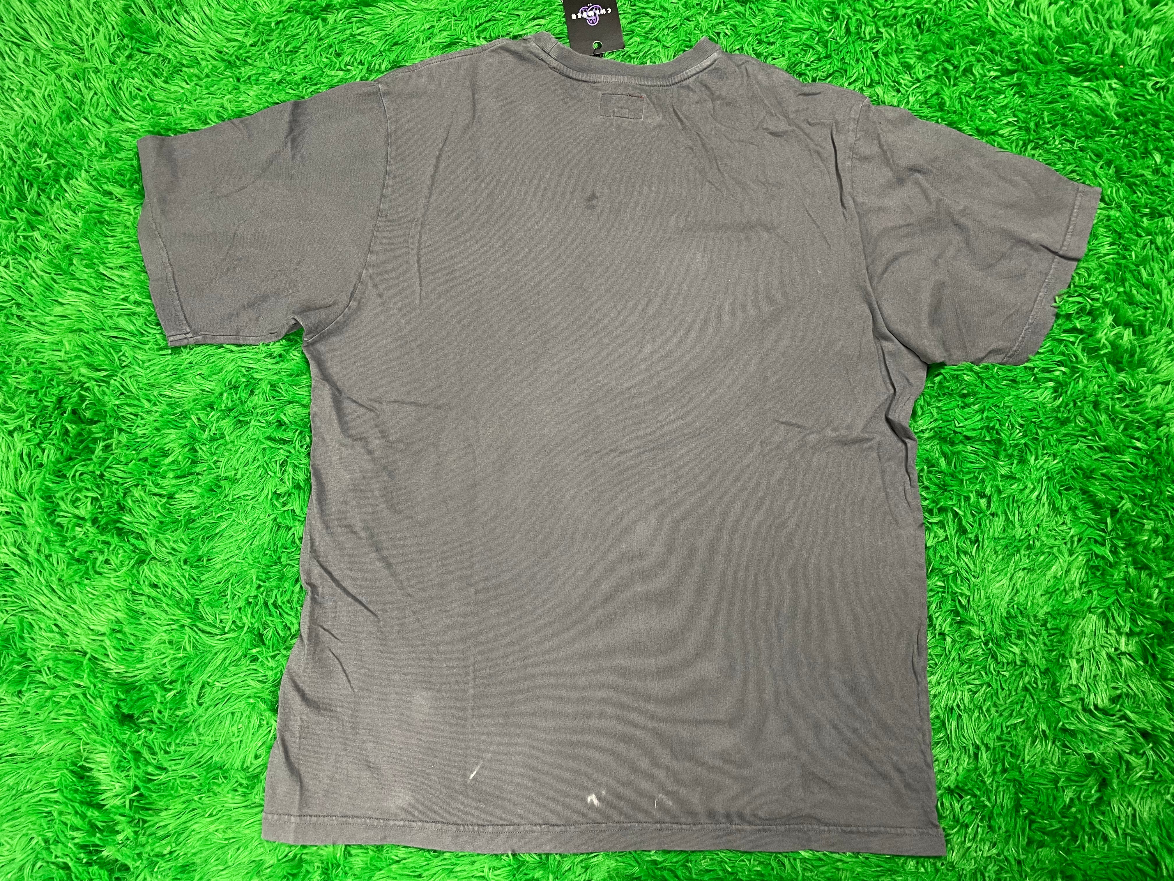 Supreme Tee grey embroded size:Large Used