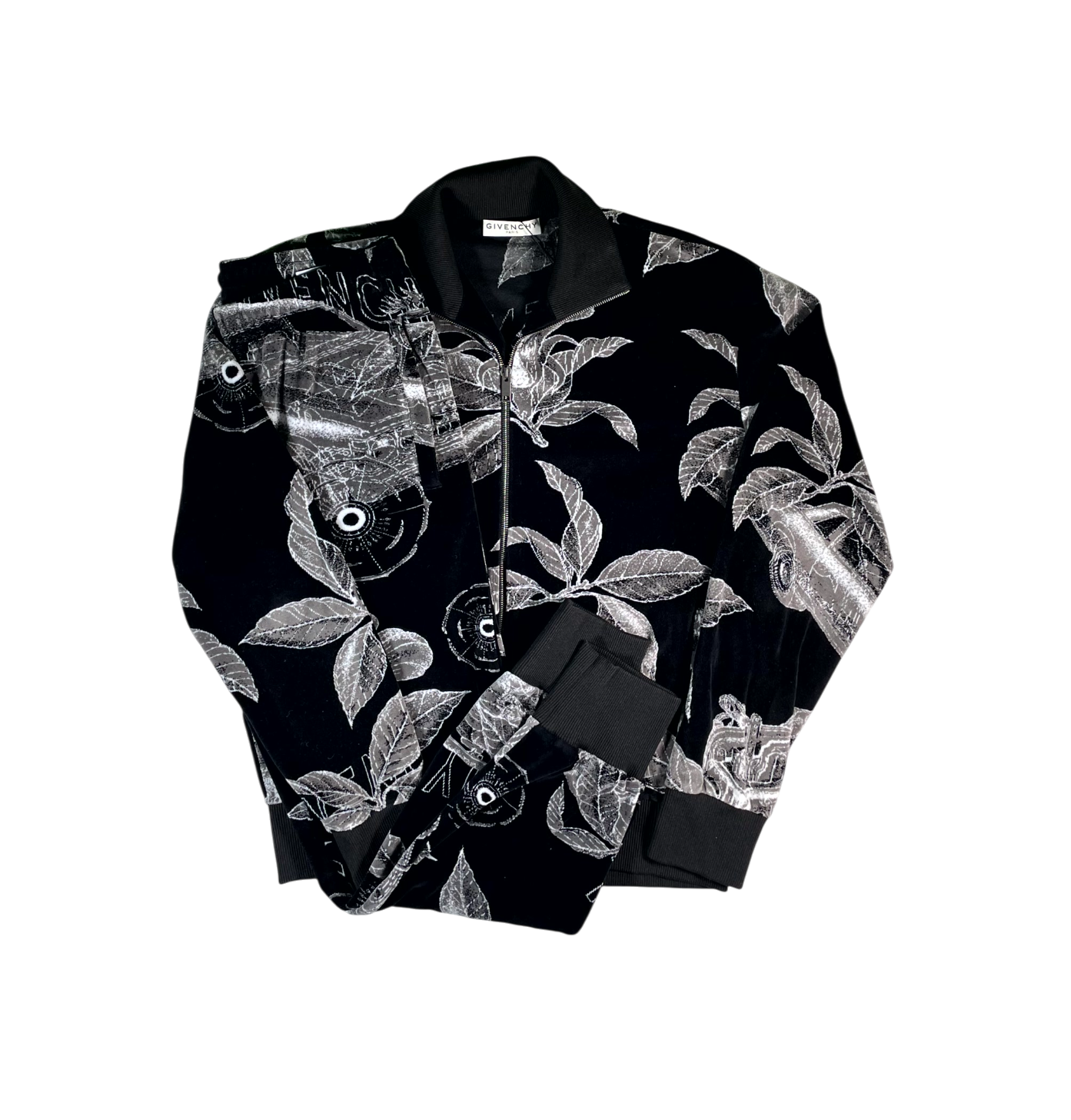 Givenchy Velour All Over Black Tracksuit