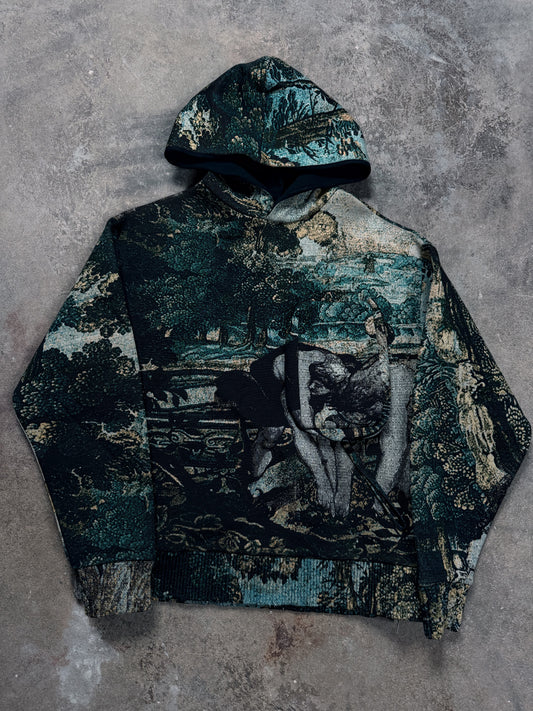 LV 2020 Tapestry Hoodie Used Small