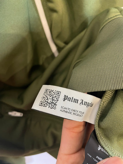 Palm Angels Track Jacket Green Purple Used XXL