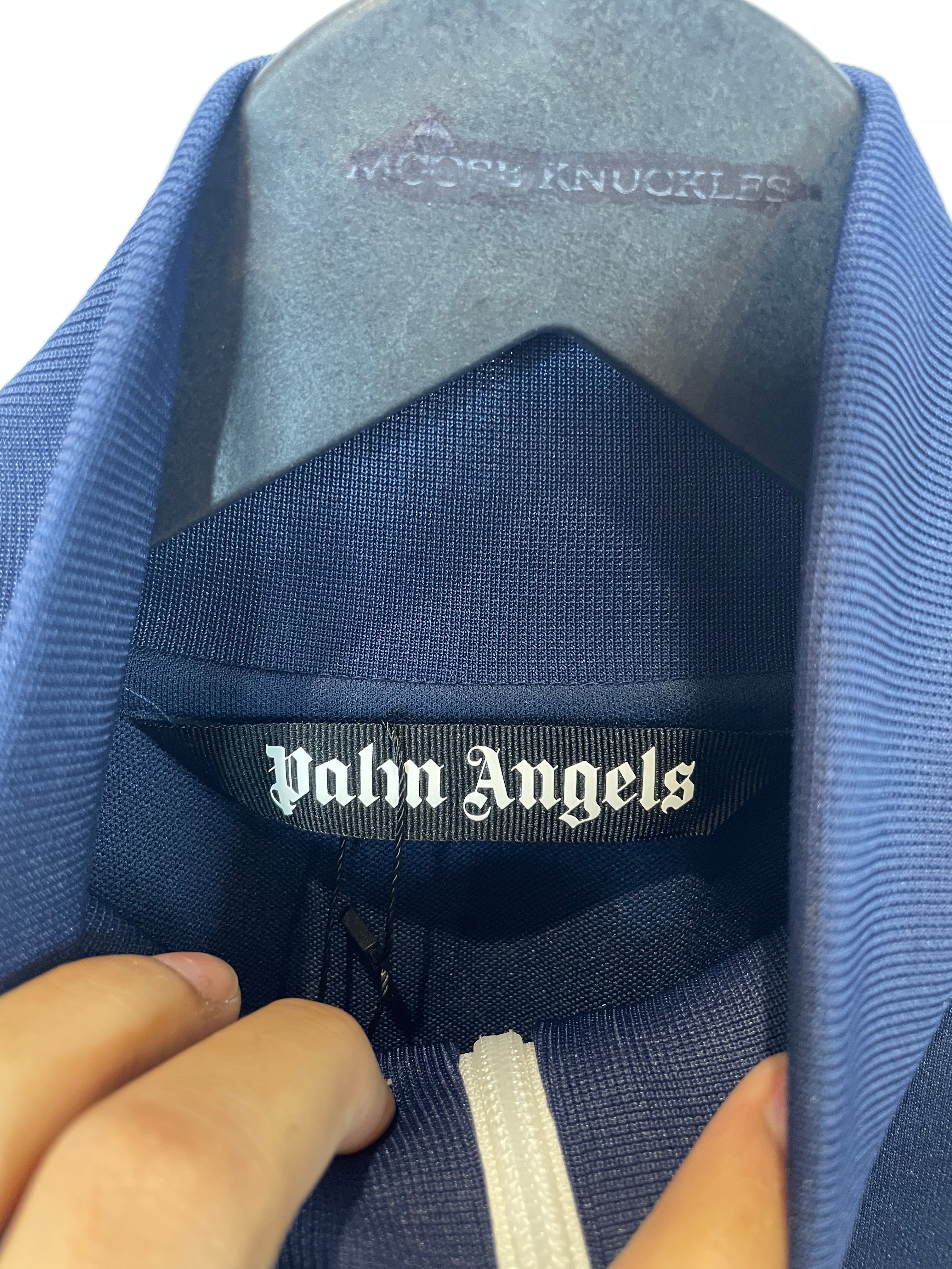 Palm Angels Track Jacket Navy White Red Used Small