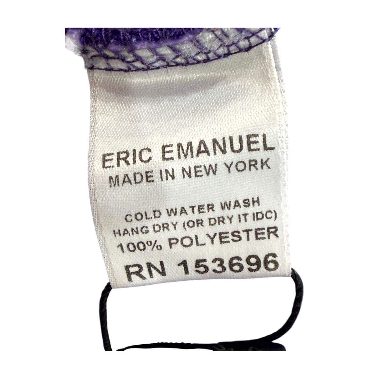 Eric Emanuel Purple & Cream Shorts