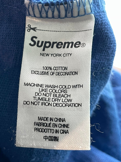 Supreme One Two F**k You  Black & White Tee