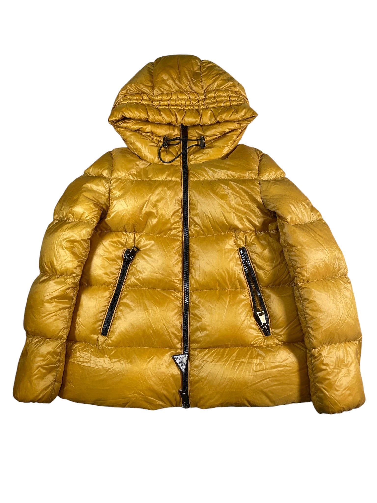 Moncler Seritte Giubbotto Yellow Puffer Jacket