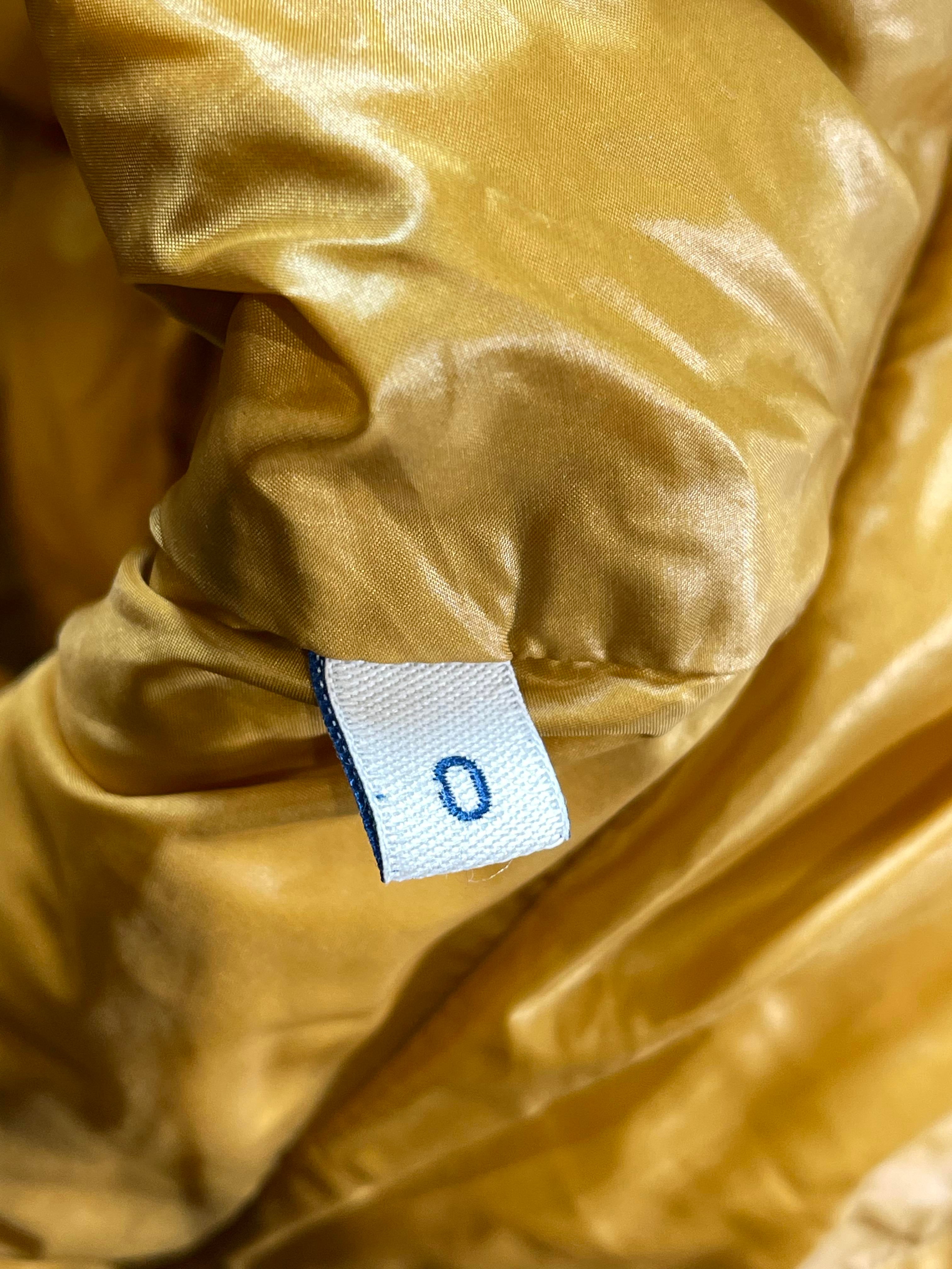 Moncler Seritte Giubbotto Yellow Puffer Jacket