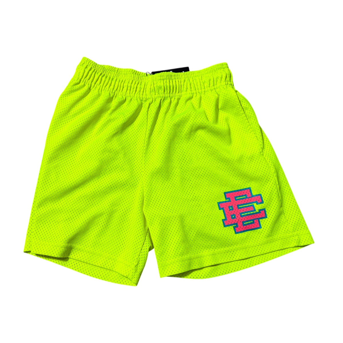 Eric Emanuel Lime & Pink Shorts