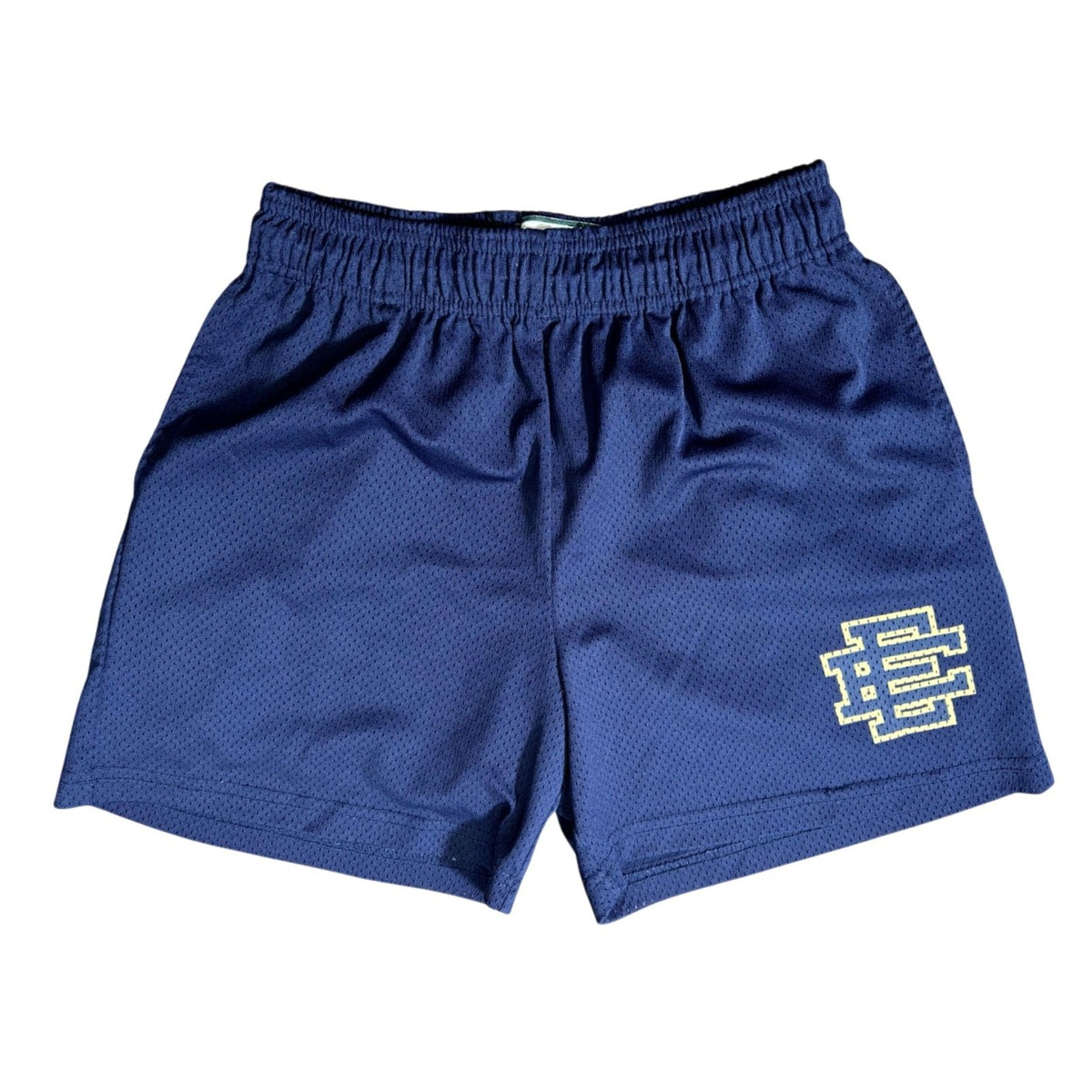 Eric Emanuel Navy & Cream Shorts
