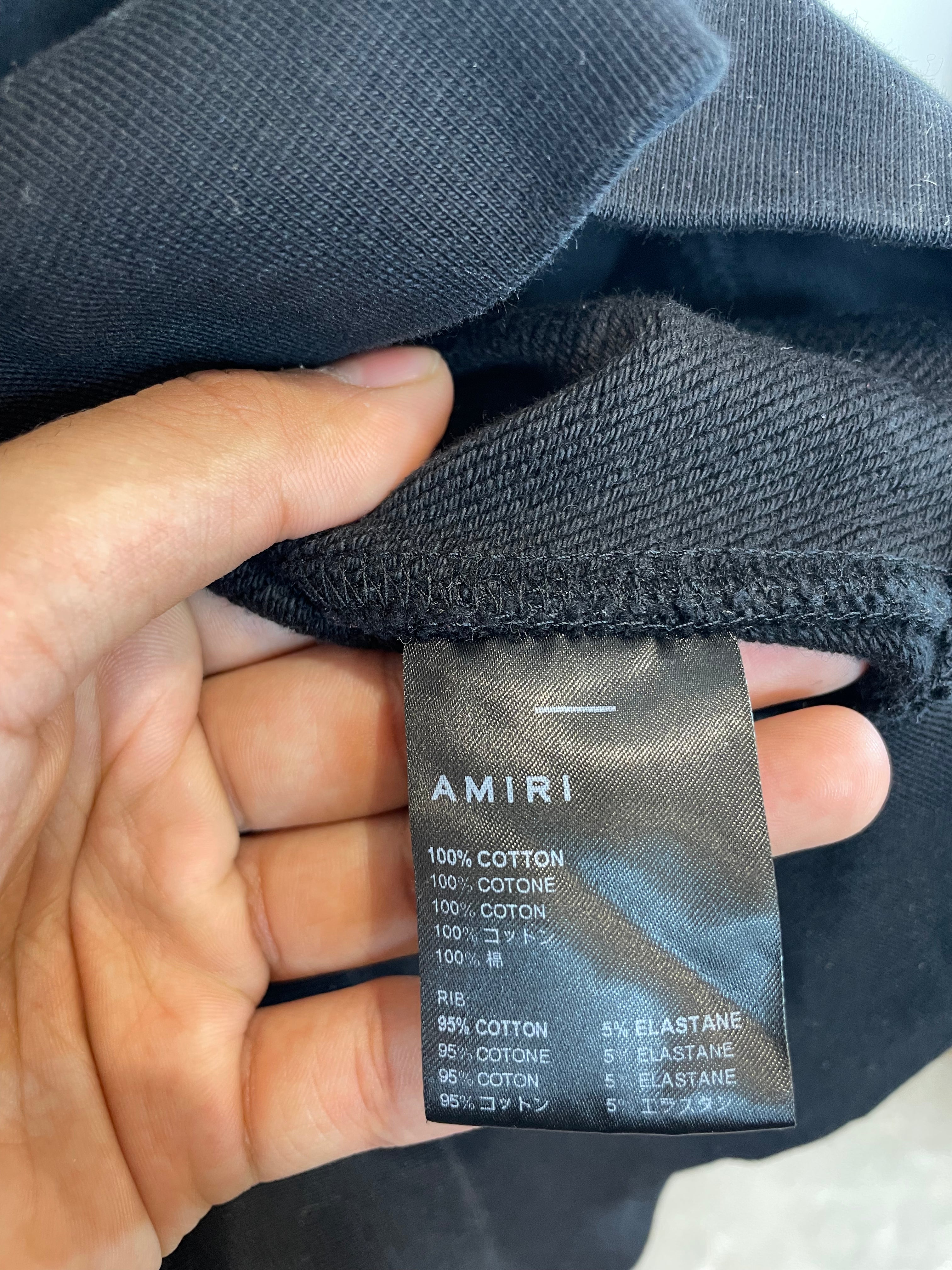 Amiri Cocktail Hoodie Black Used Female's Large