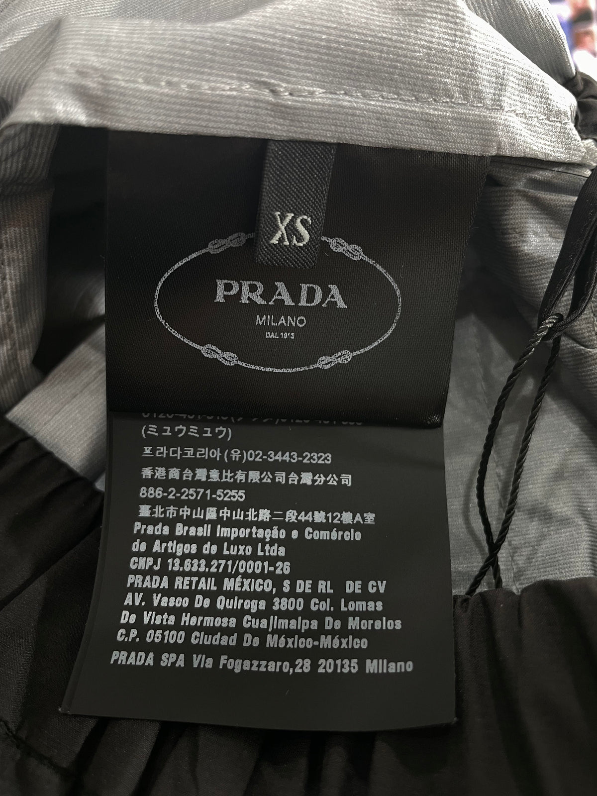 Prada Nylon Windbreaker Black Pants