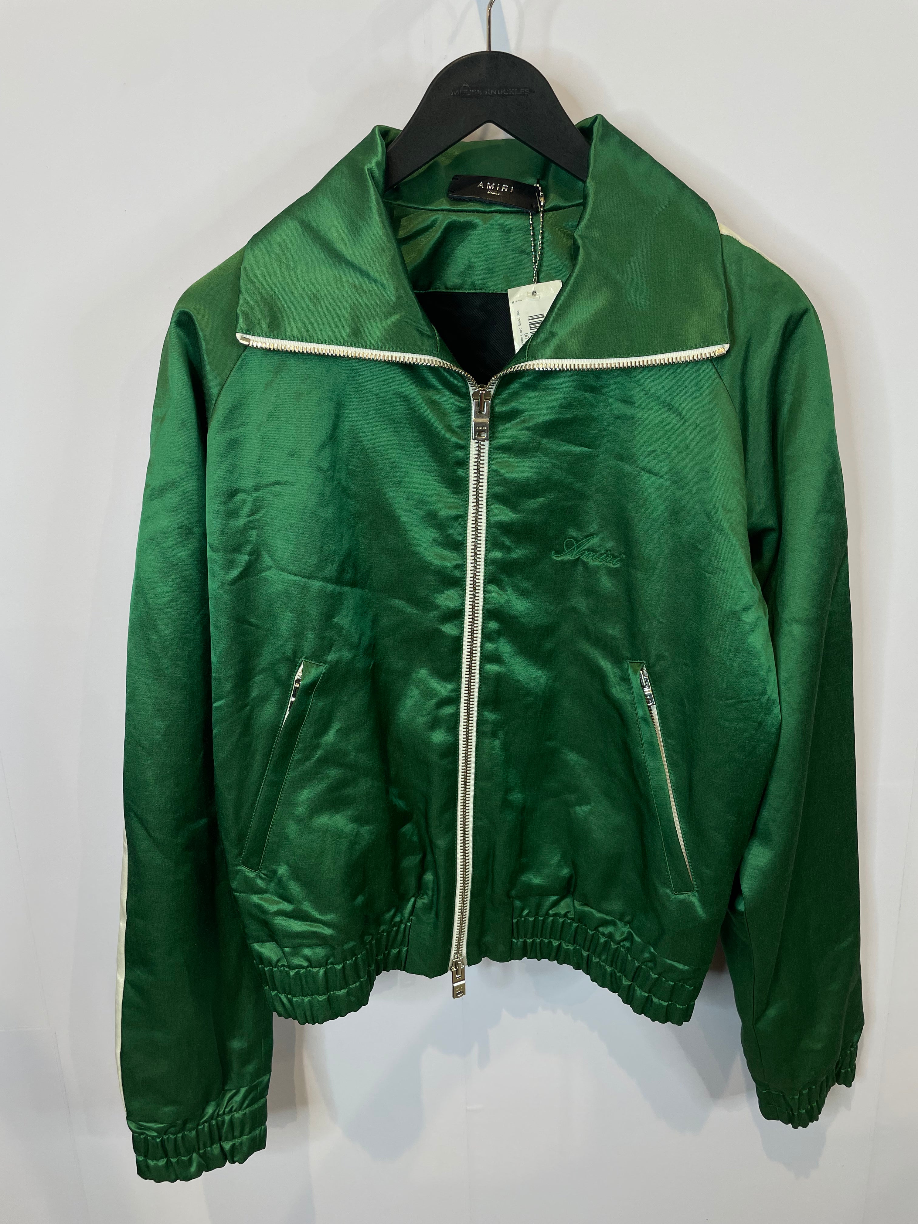 Amiri Track Jacket Green Used Small