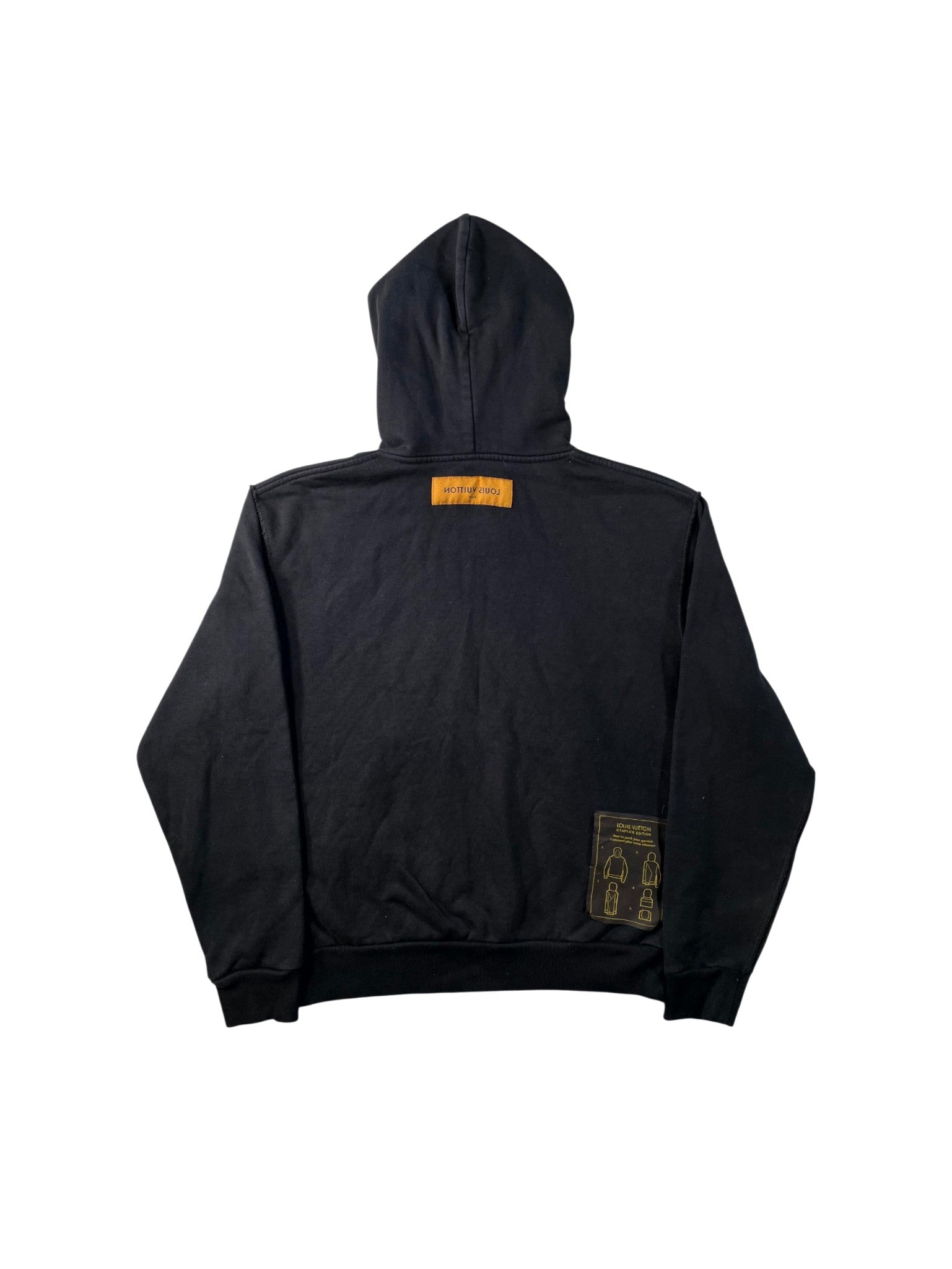 Louis Vuitton Signature Black Hoodie