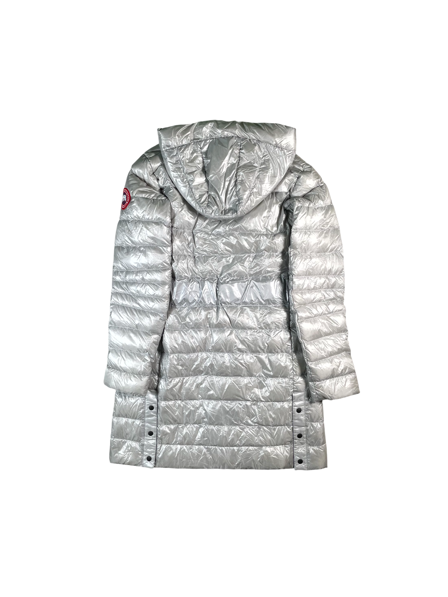 Canada goose Women's Long Silver Coat