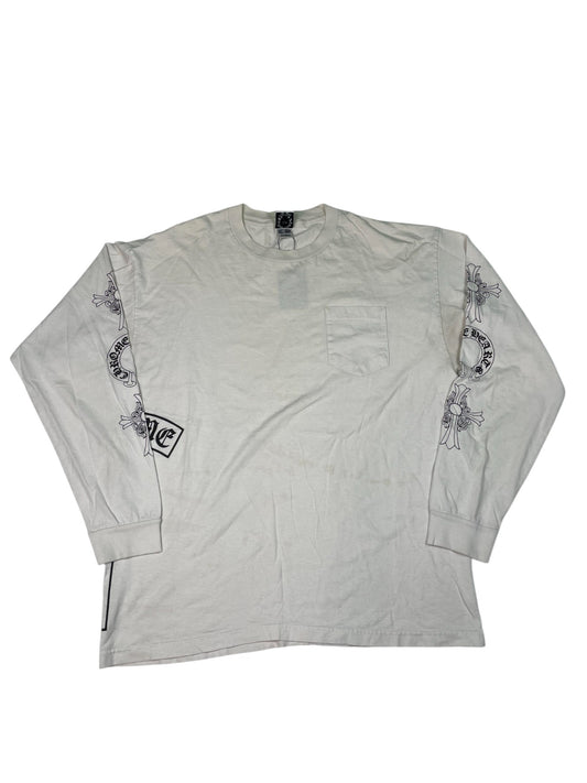 Chrome Hearts Vintage Multi Logo T-Shirt White