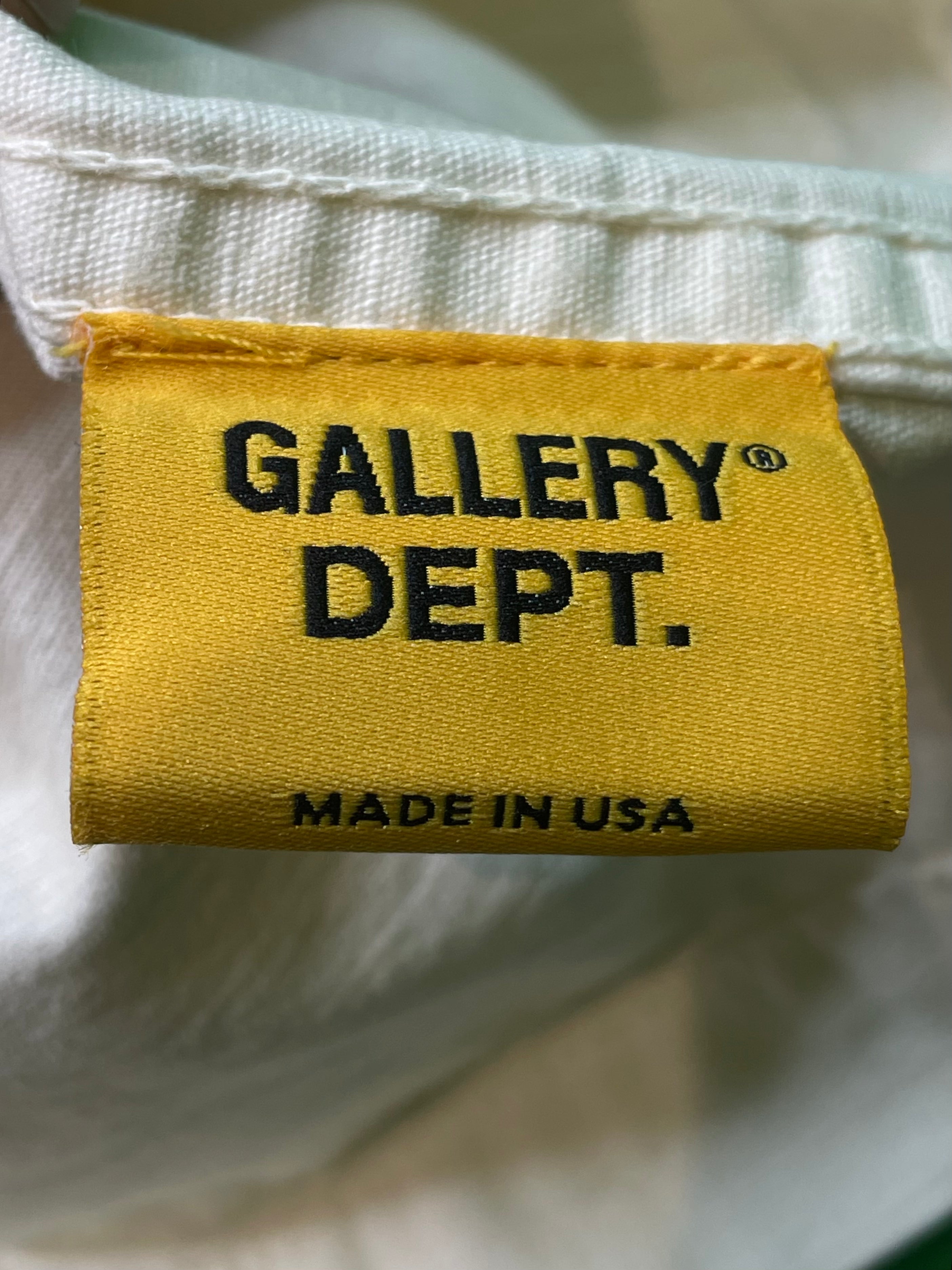 Gallery Dept. Paint Splatter White Shirt Jacket